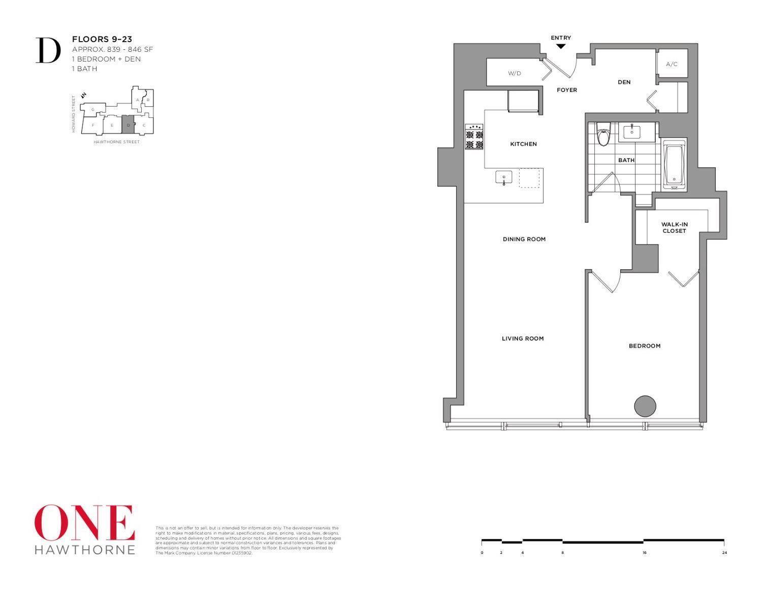 1 Hawthorne Street # 23D