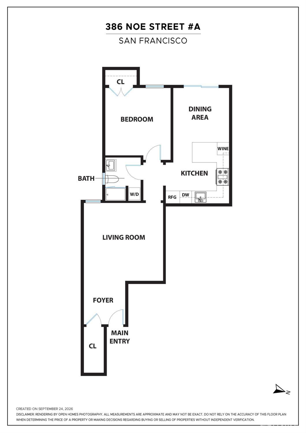 386 Noe Street # A Unit: #A