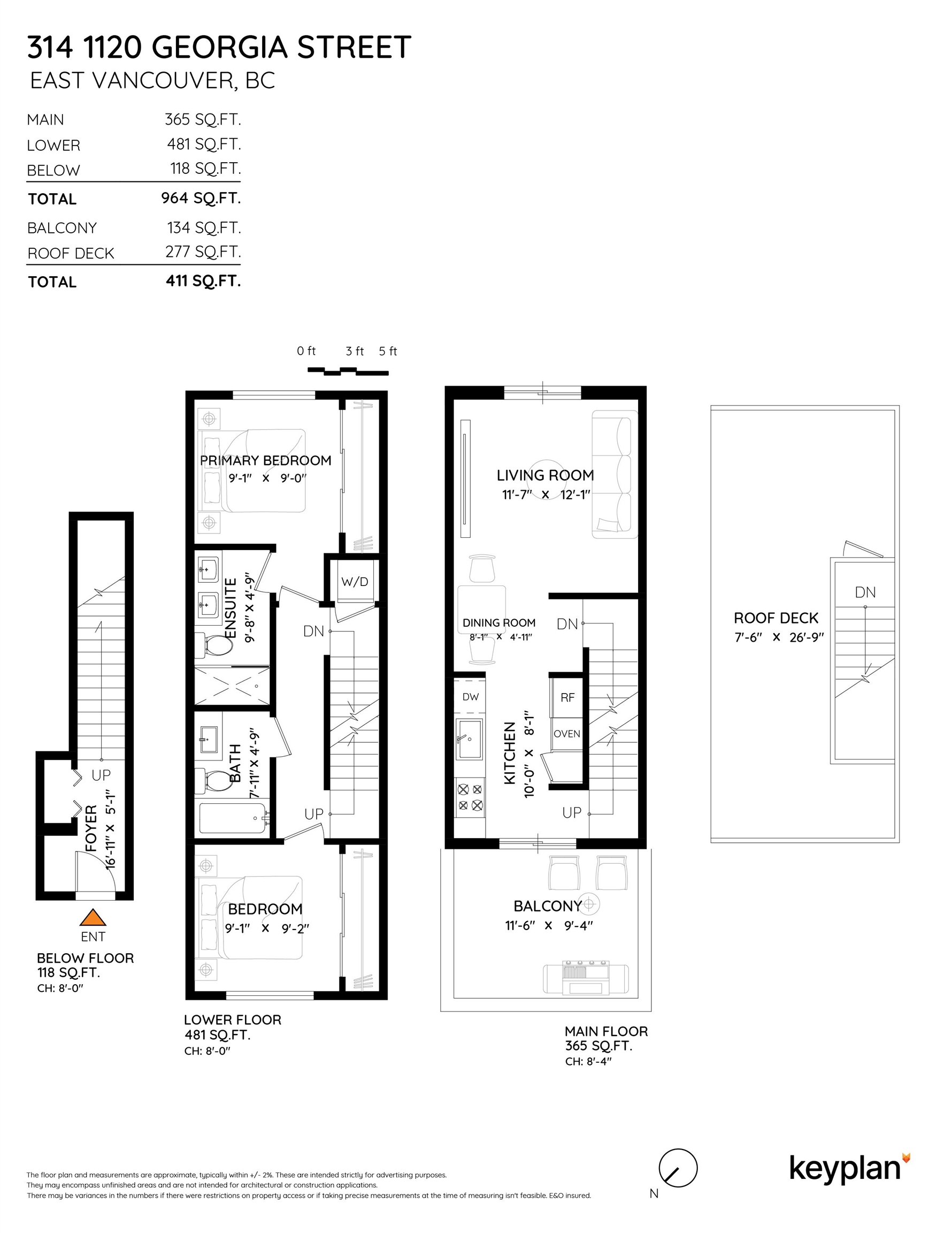 314-1120 Georgia Street Unit: 314