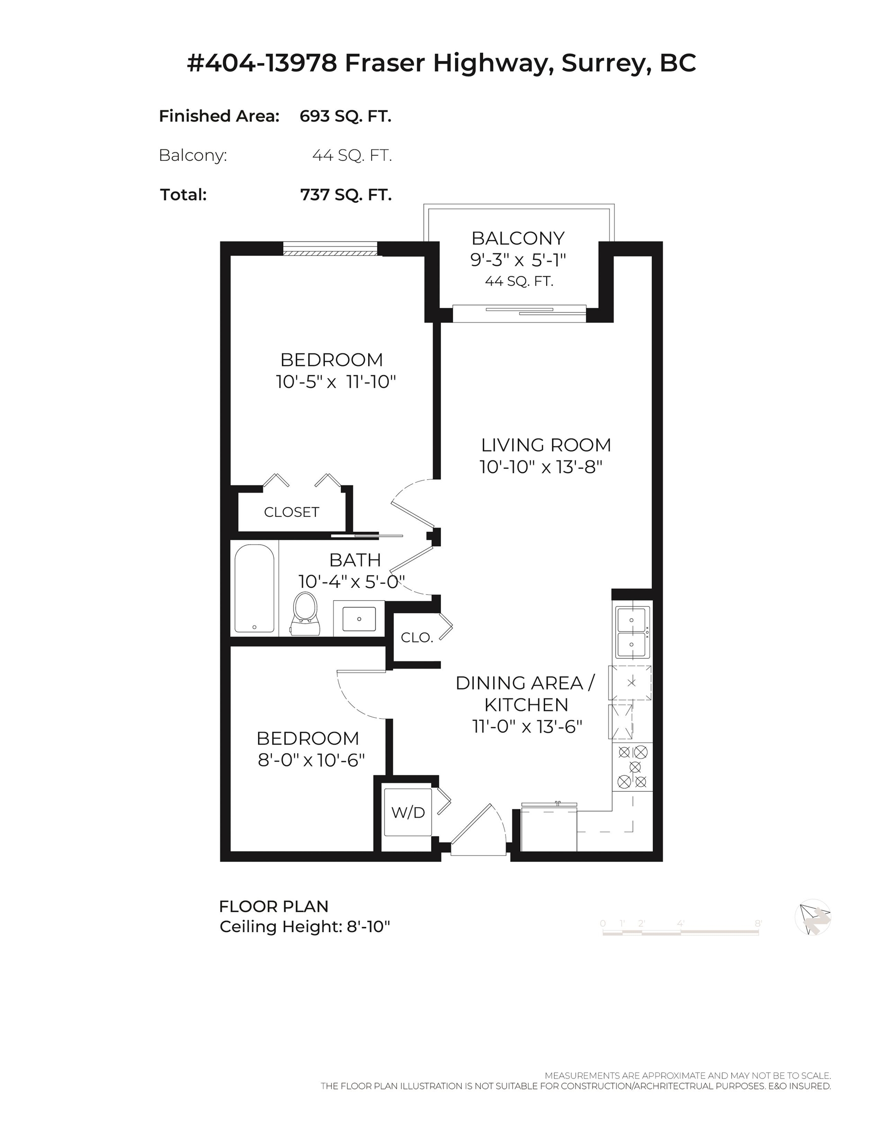404-13978 Fraser Highway Unit: 404