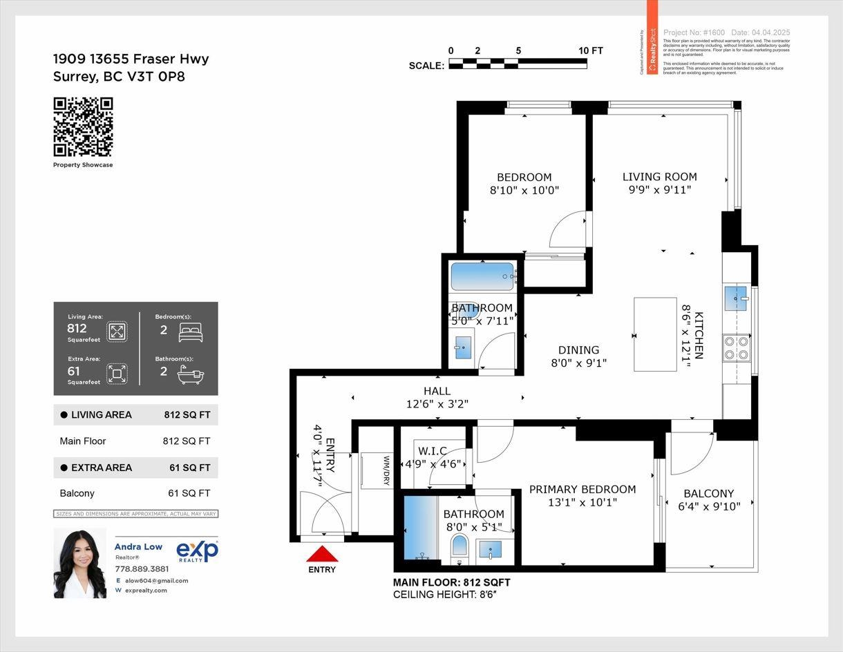 1909 13655 FRASER HIGHWAY Unit: 1909