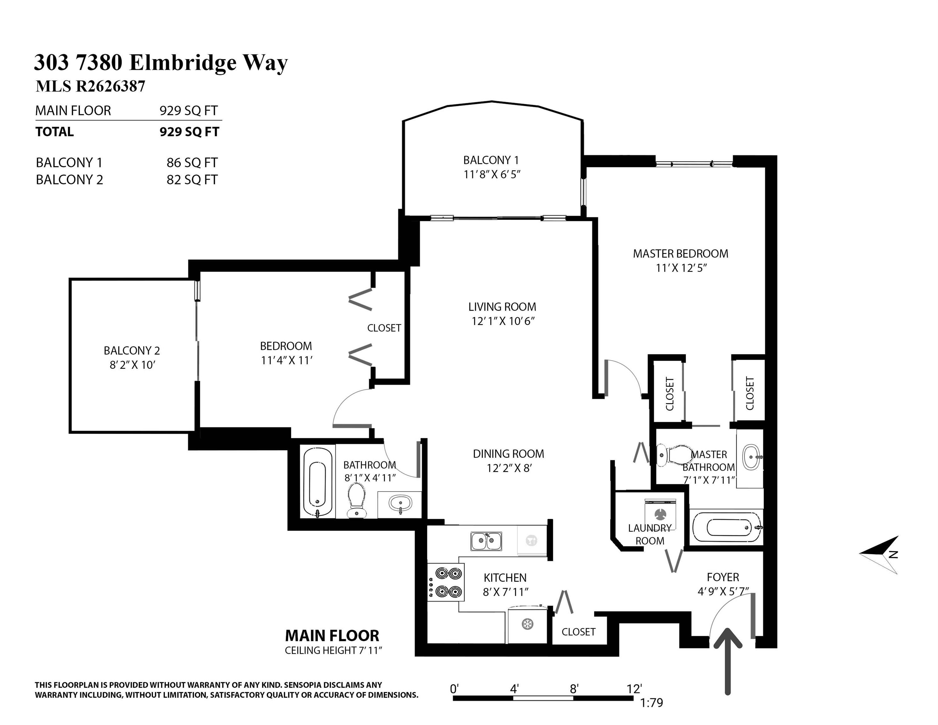 303 7380 ELMBRIDGE WAY Unit: 303