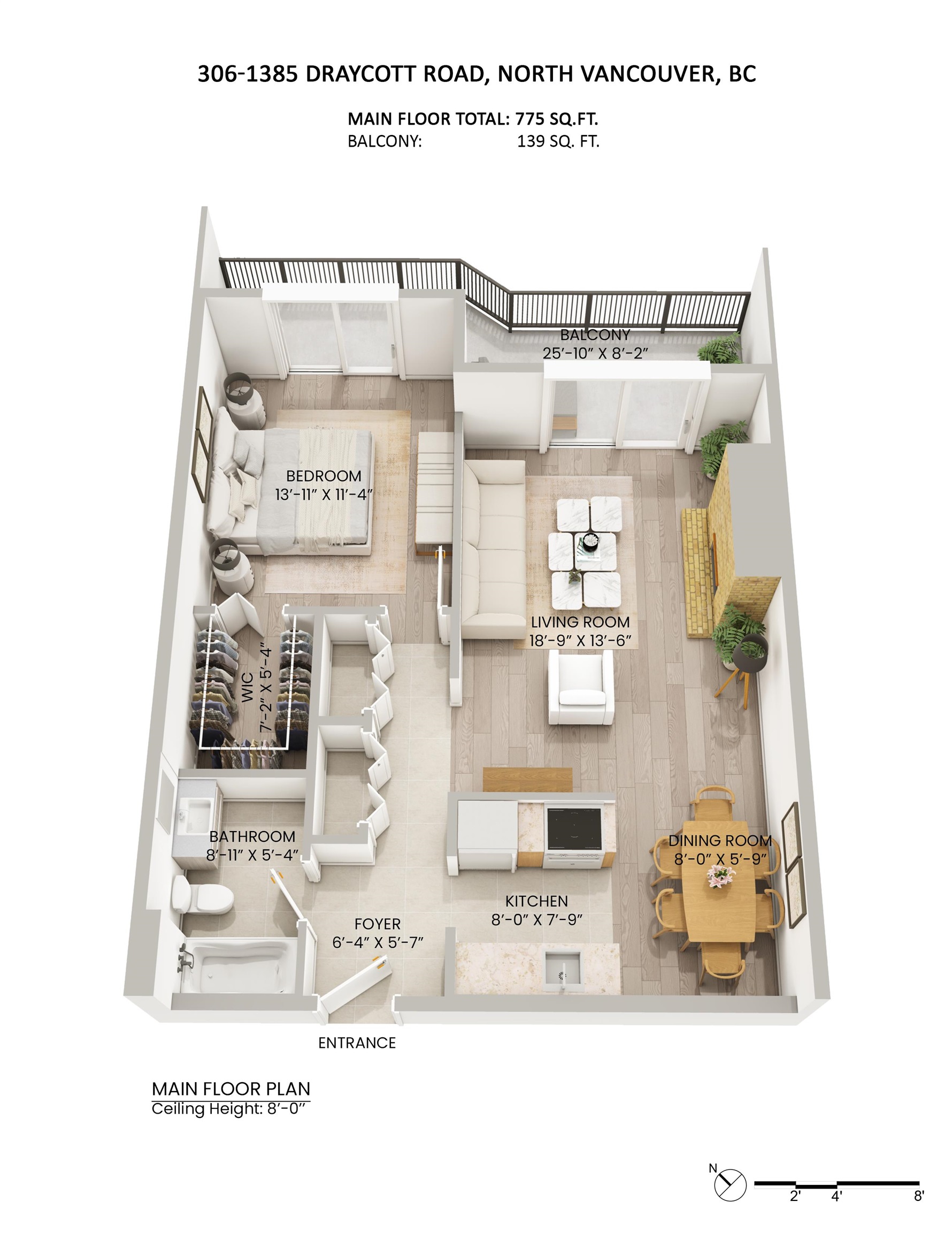 306 1385 DRAYCOTT ROAD Unit: 306