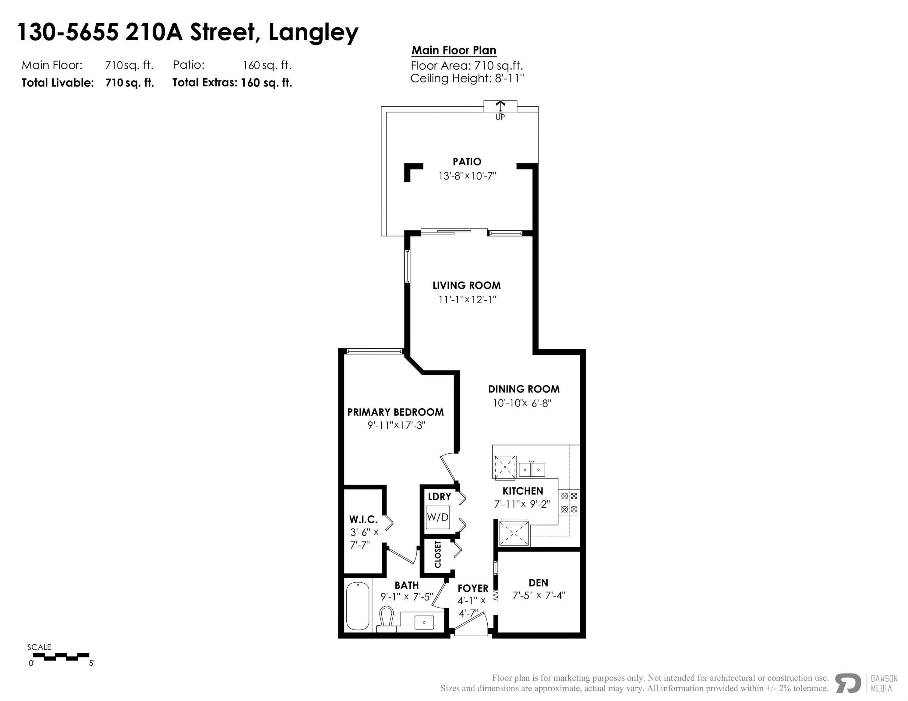 130 5655 210A STREET Unit: 130