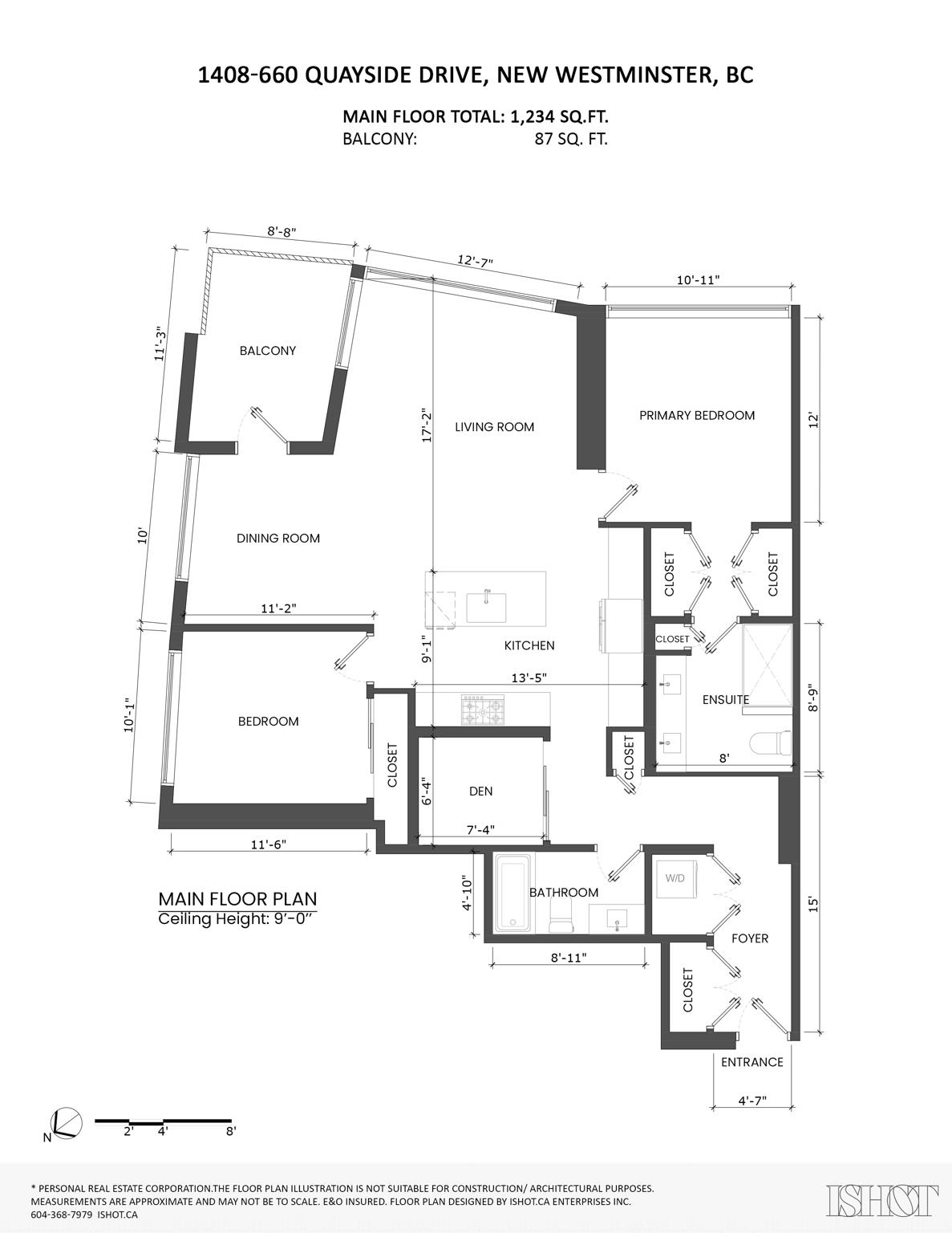 1408 660 QUAYSIDE DRIVE Unit: 1408