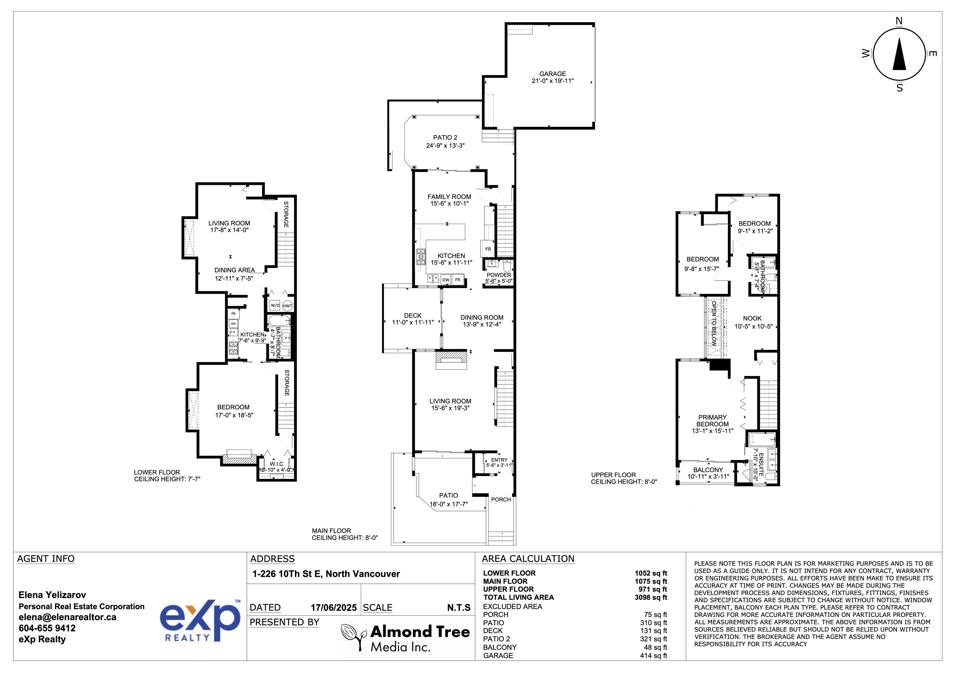 1 226 E 10 STREET Unit: 1