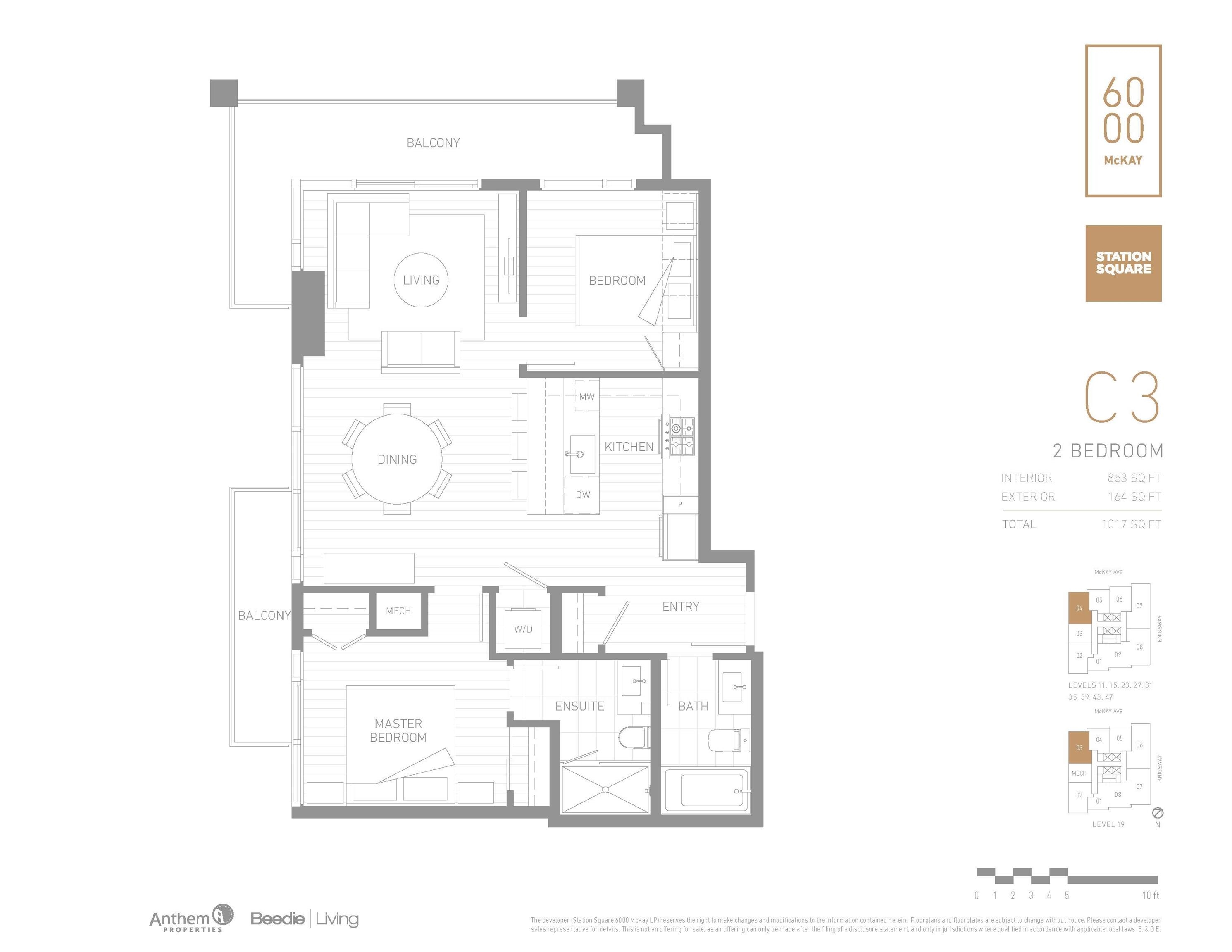 4404 6000 MCKAY AVENUE Unit: 4404