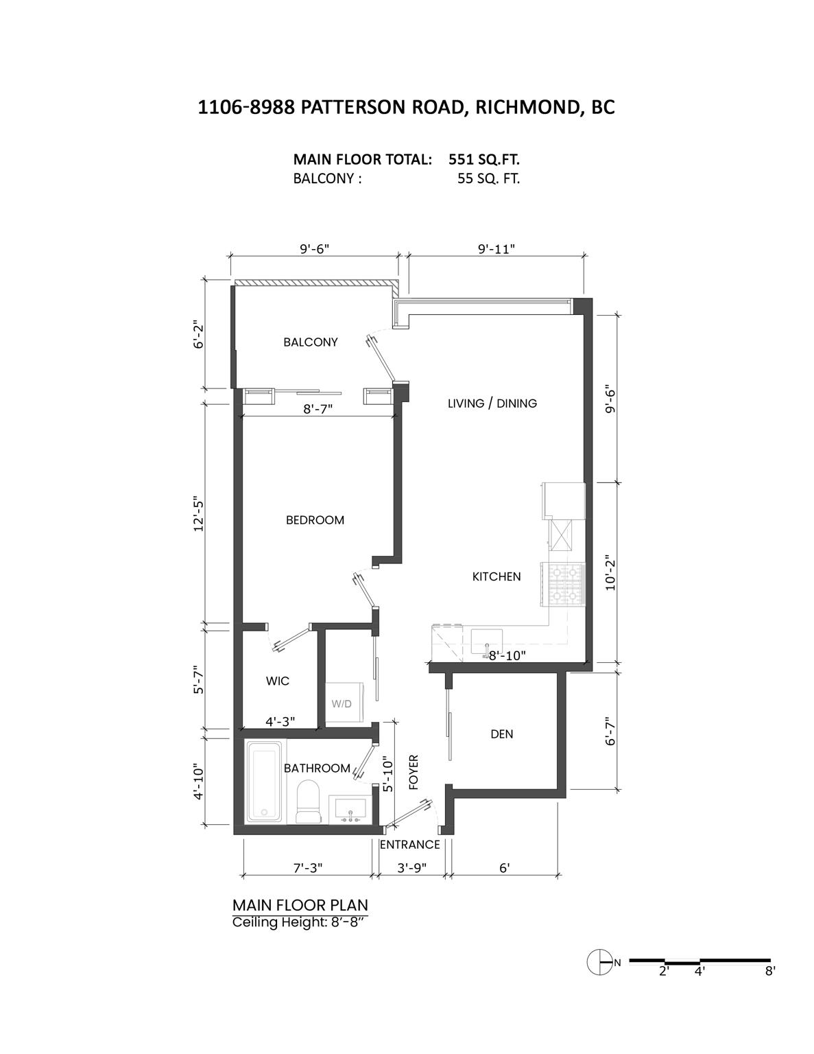 1106 8988 PATTERSON ROAD Unit: 1106