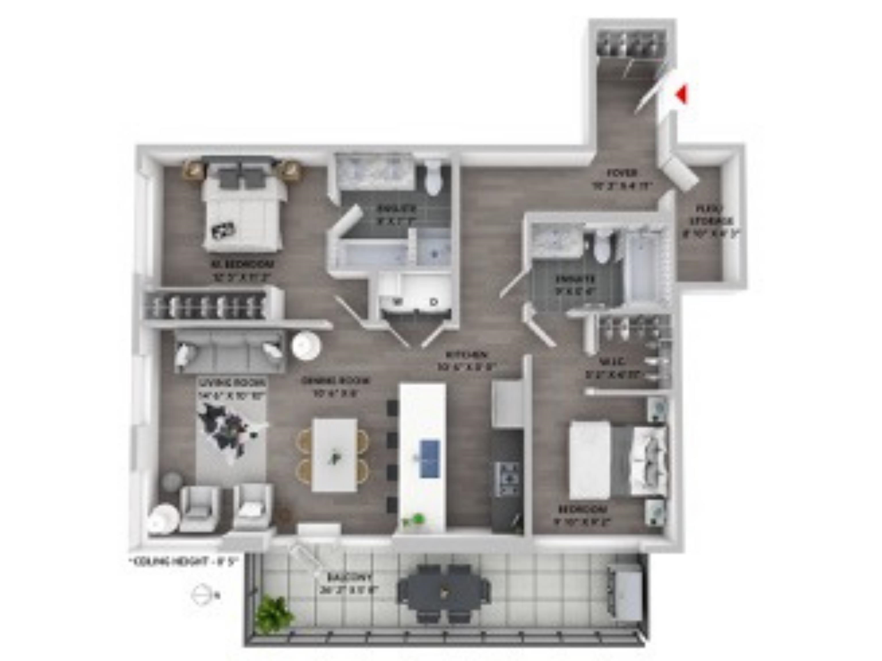 805 209 EAST 7TH AVENUE Unit: 805