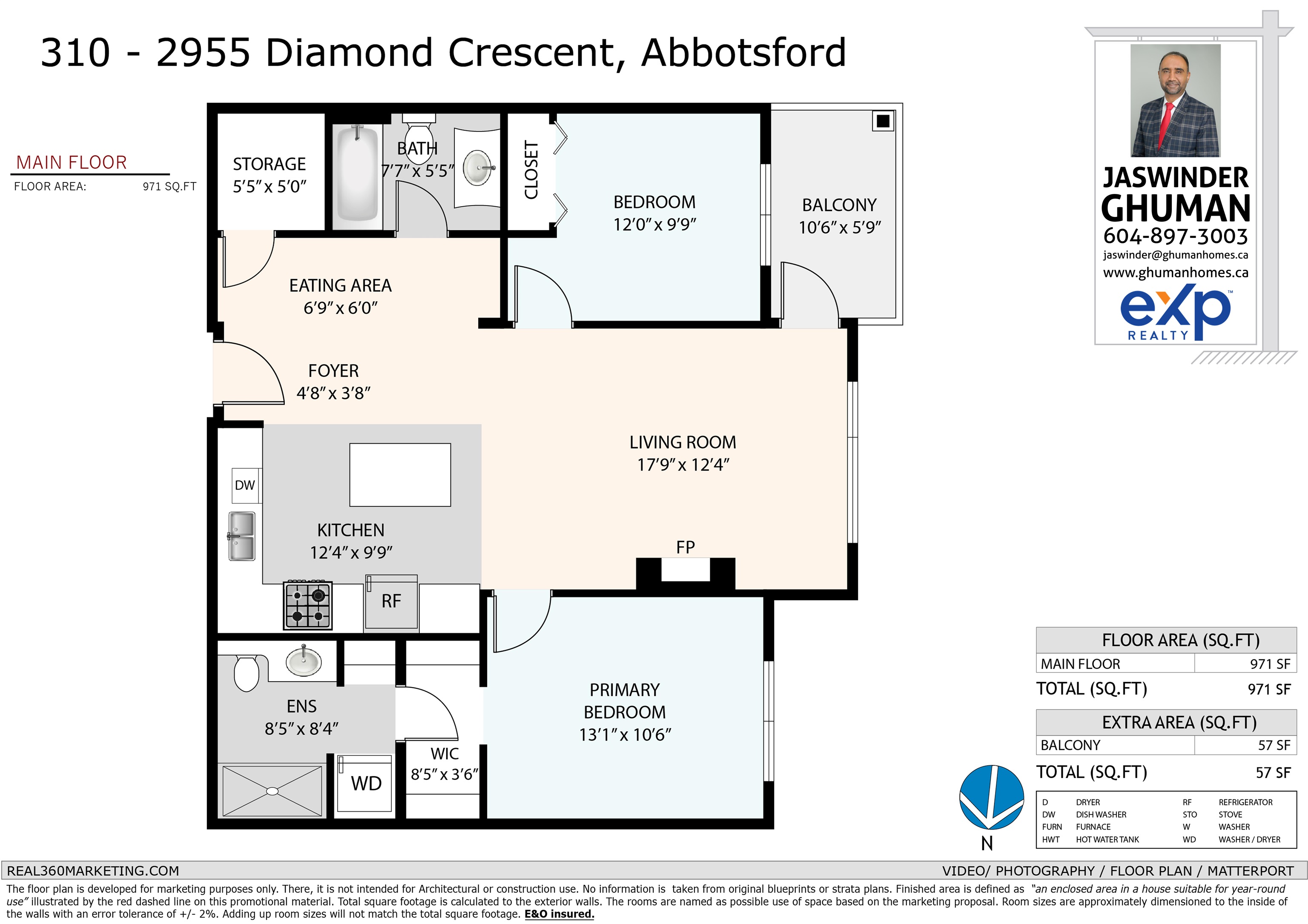 310 2955 DIAMOND CRESCENT Unit: 310