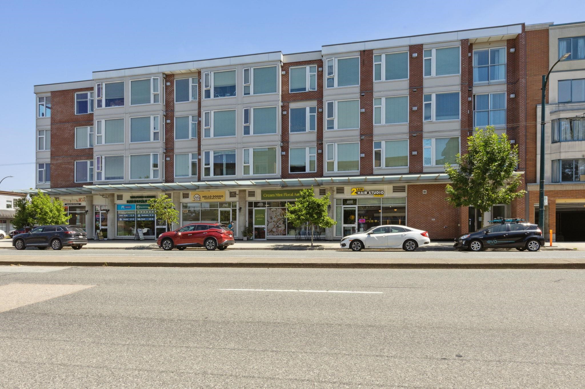 218 1838 RENFREW STREET Unit: 218