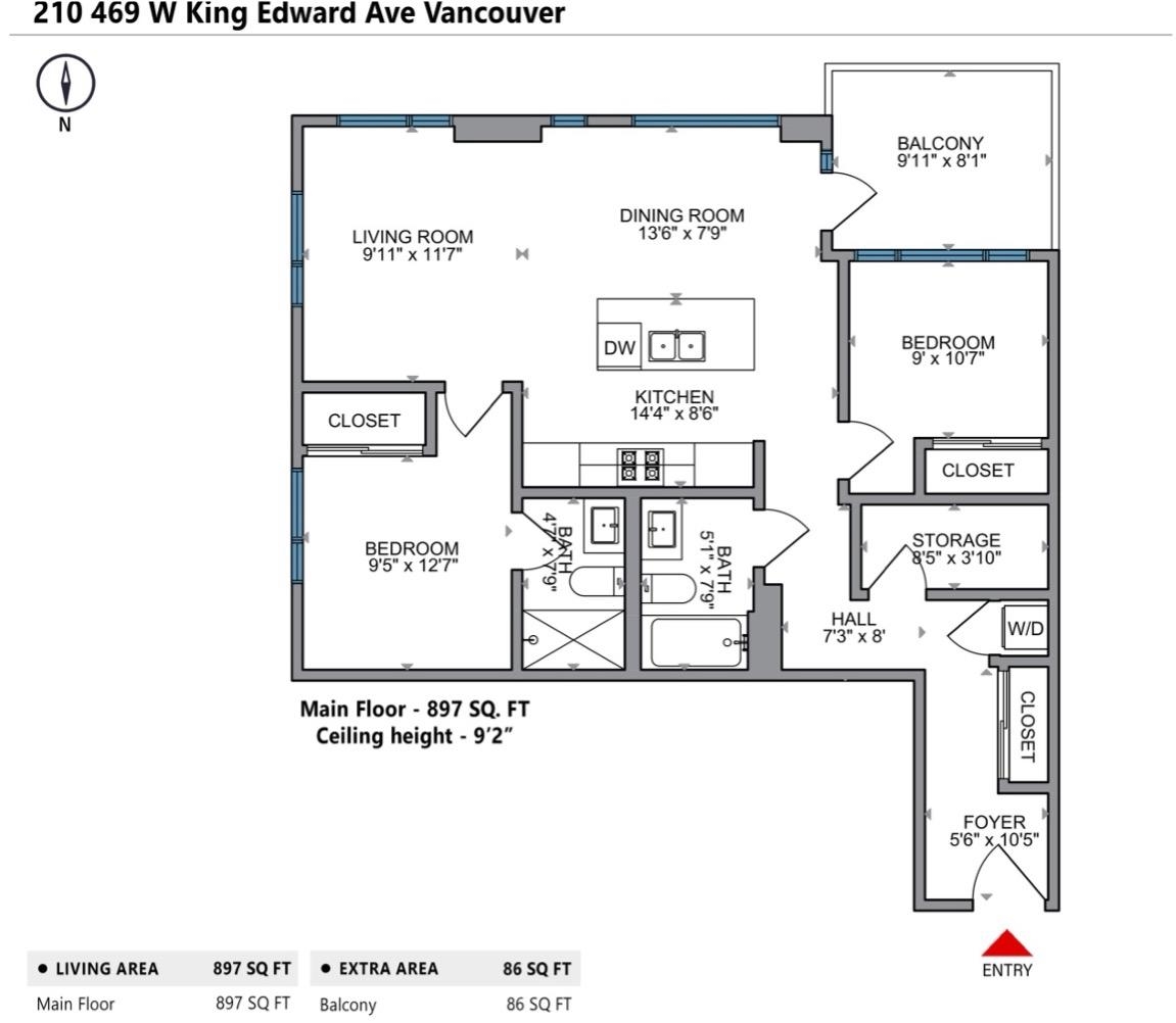 210 469 W KING EDWARD AVENUE Unit: 210