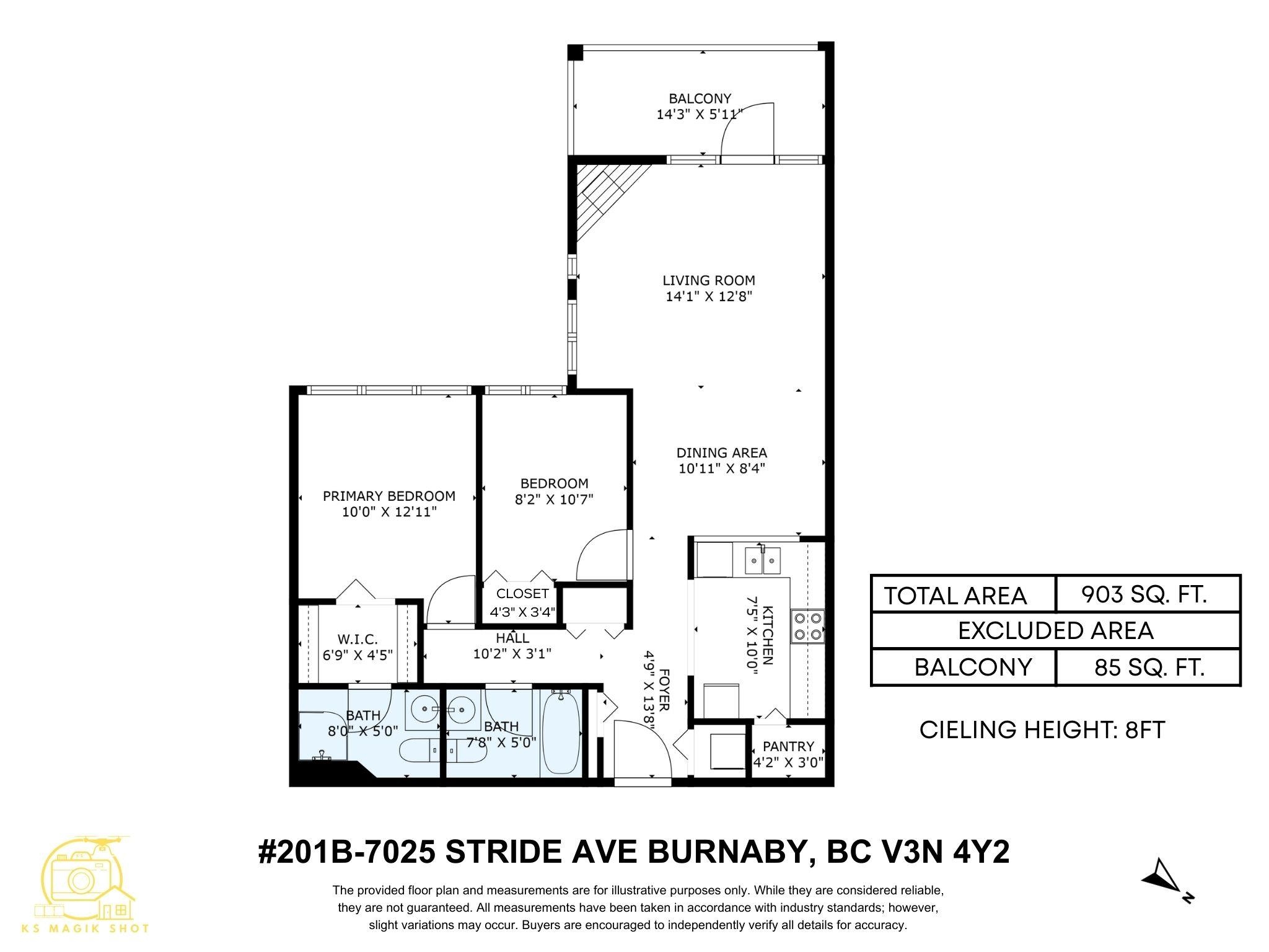201B 7025 STRIDE AVENUE Unit: 201B