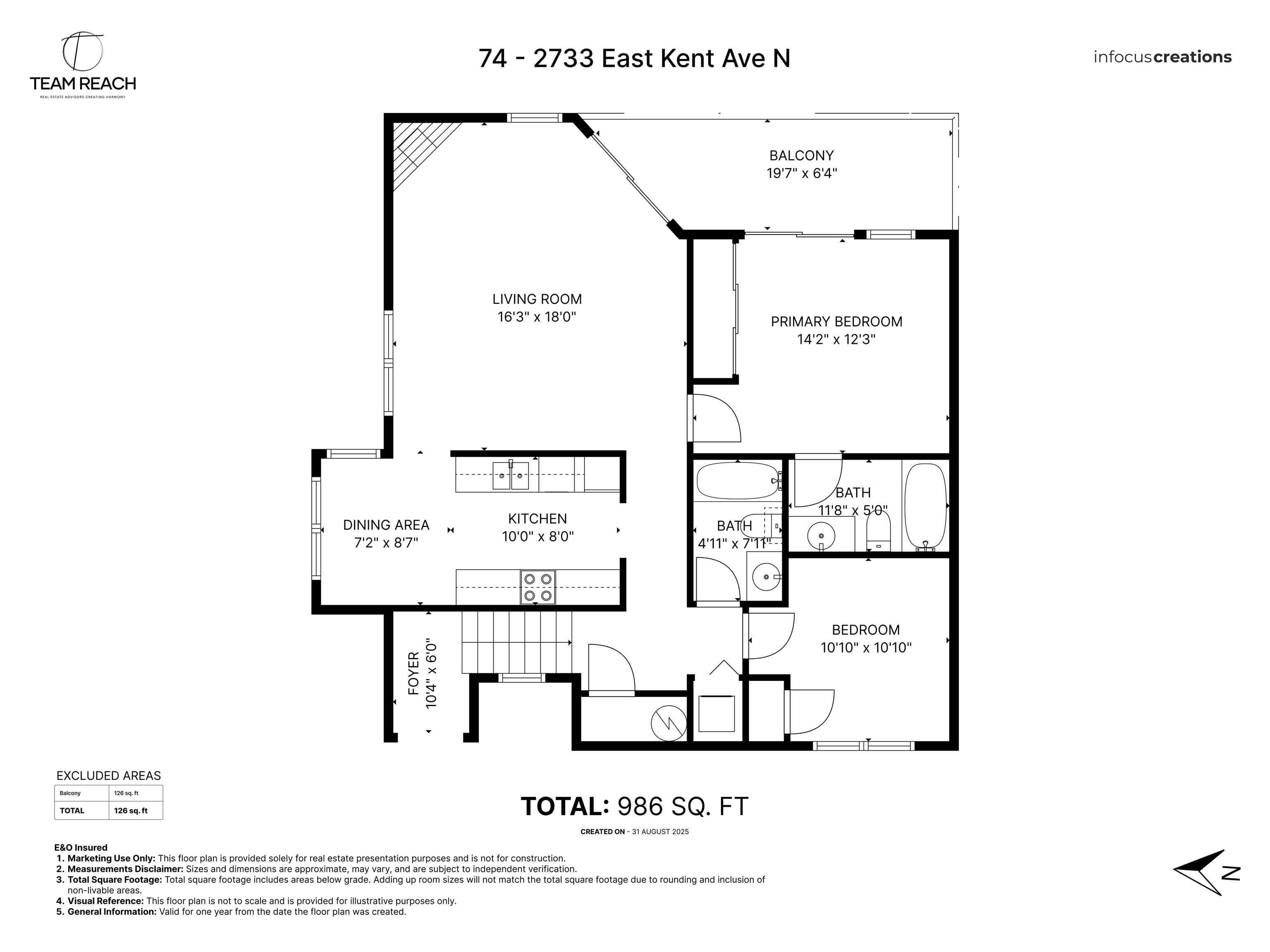 74 2733 KENT AVENUE Unit: 74