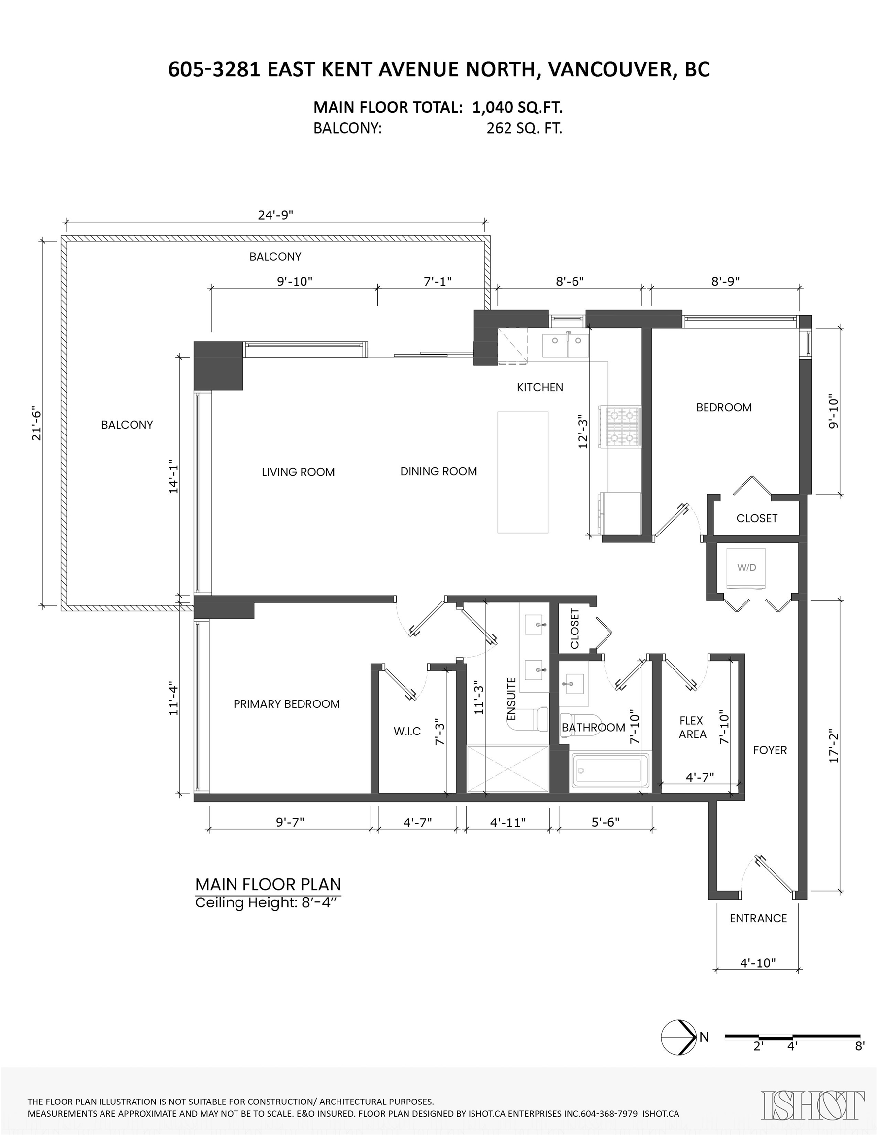 605 3281 E KENT AVENUE NORTH Unit: 605