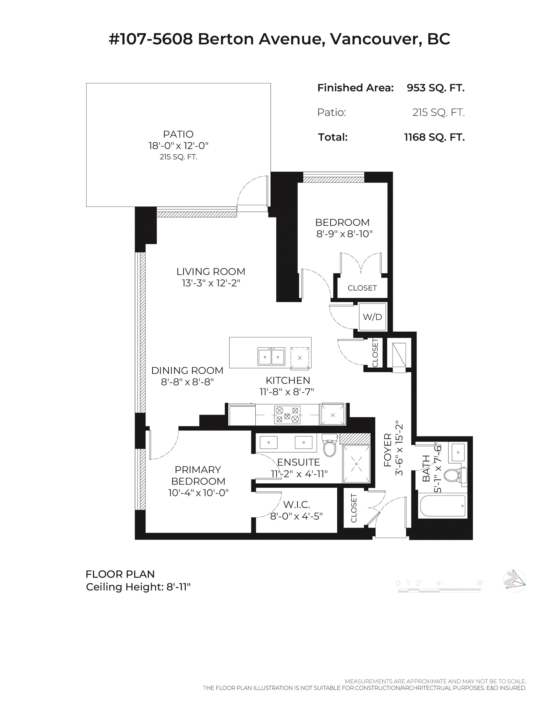 107 5608 BERTON AVENUE Unit: 107