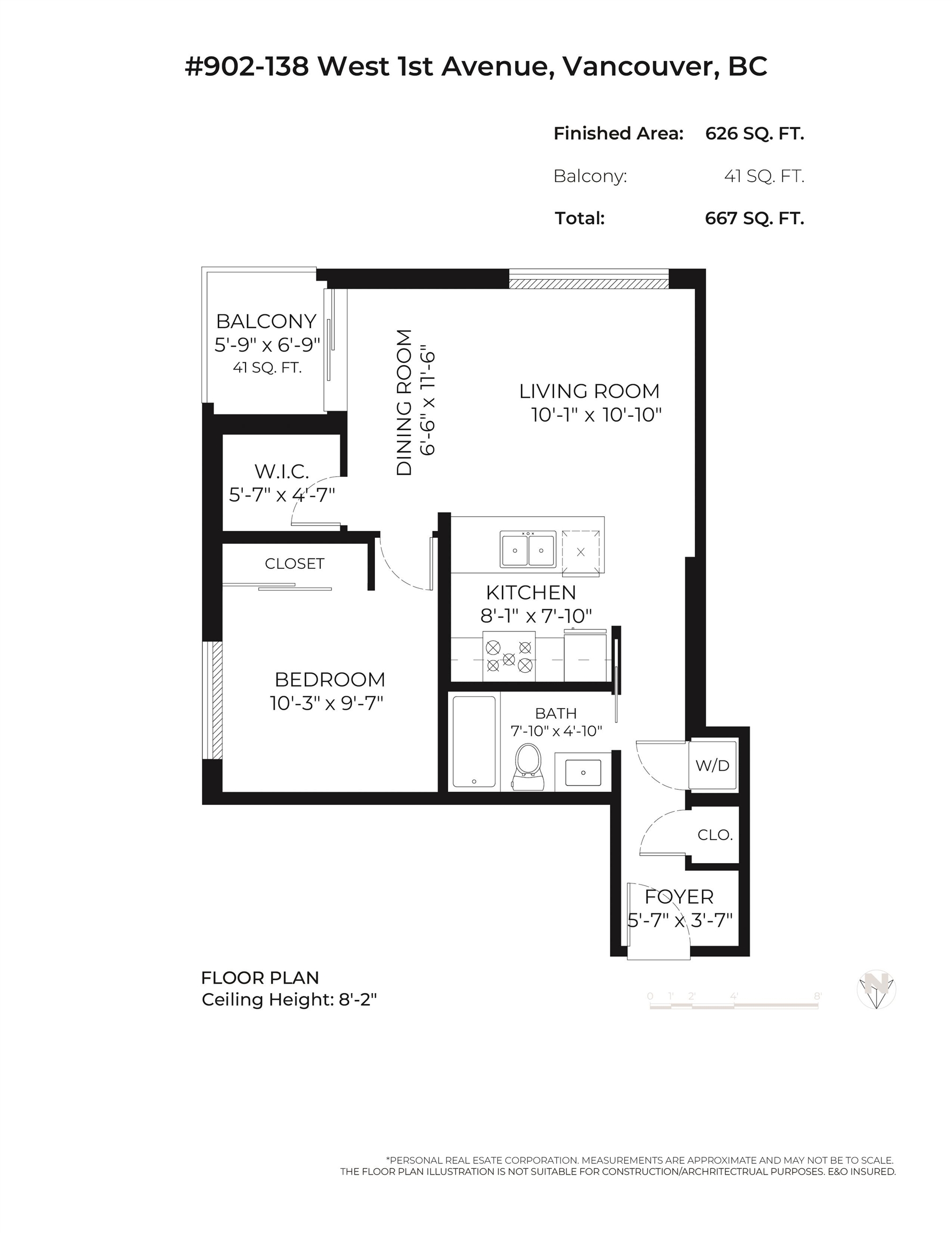 902 138 W 1ST AVENUE Unit: 902