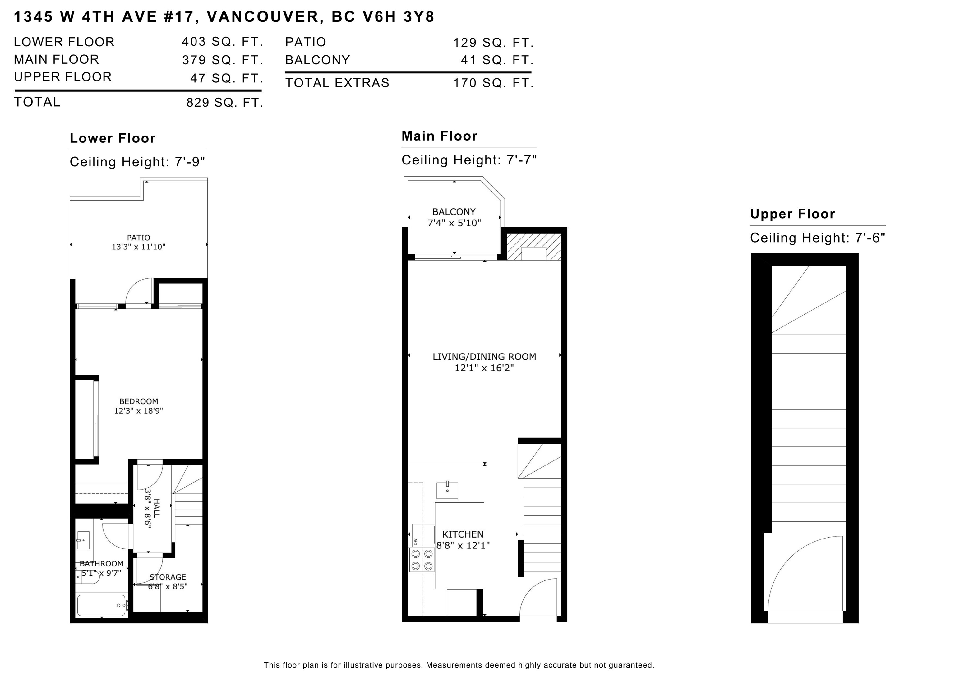17 1345 W 4TH AVENUE Unit: 17