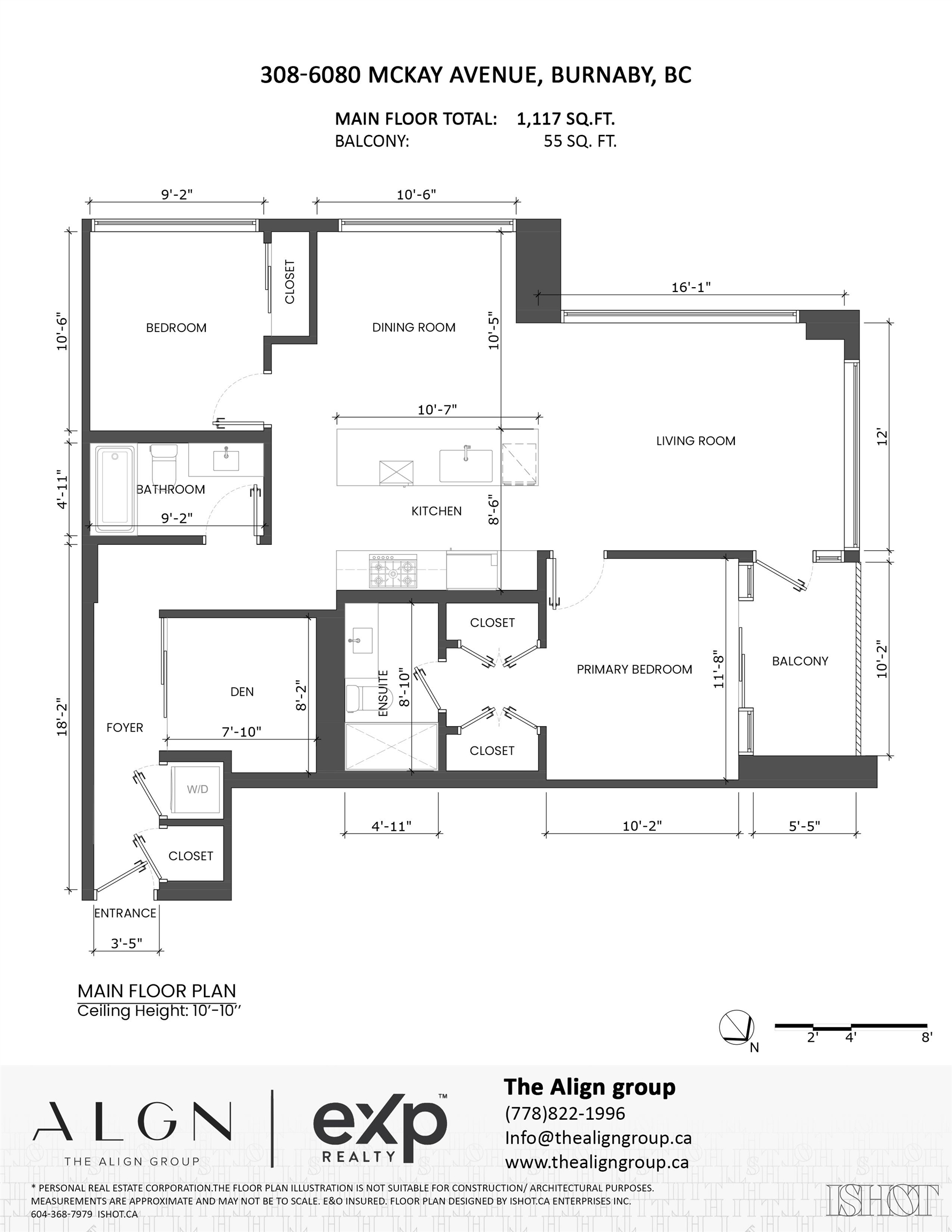 308 6080 MCKAY AVENUE Unit: 308