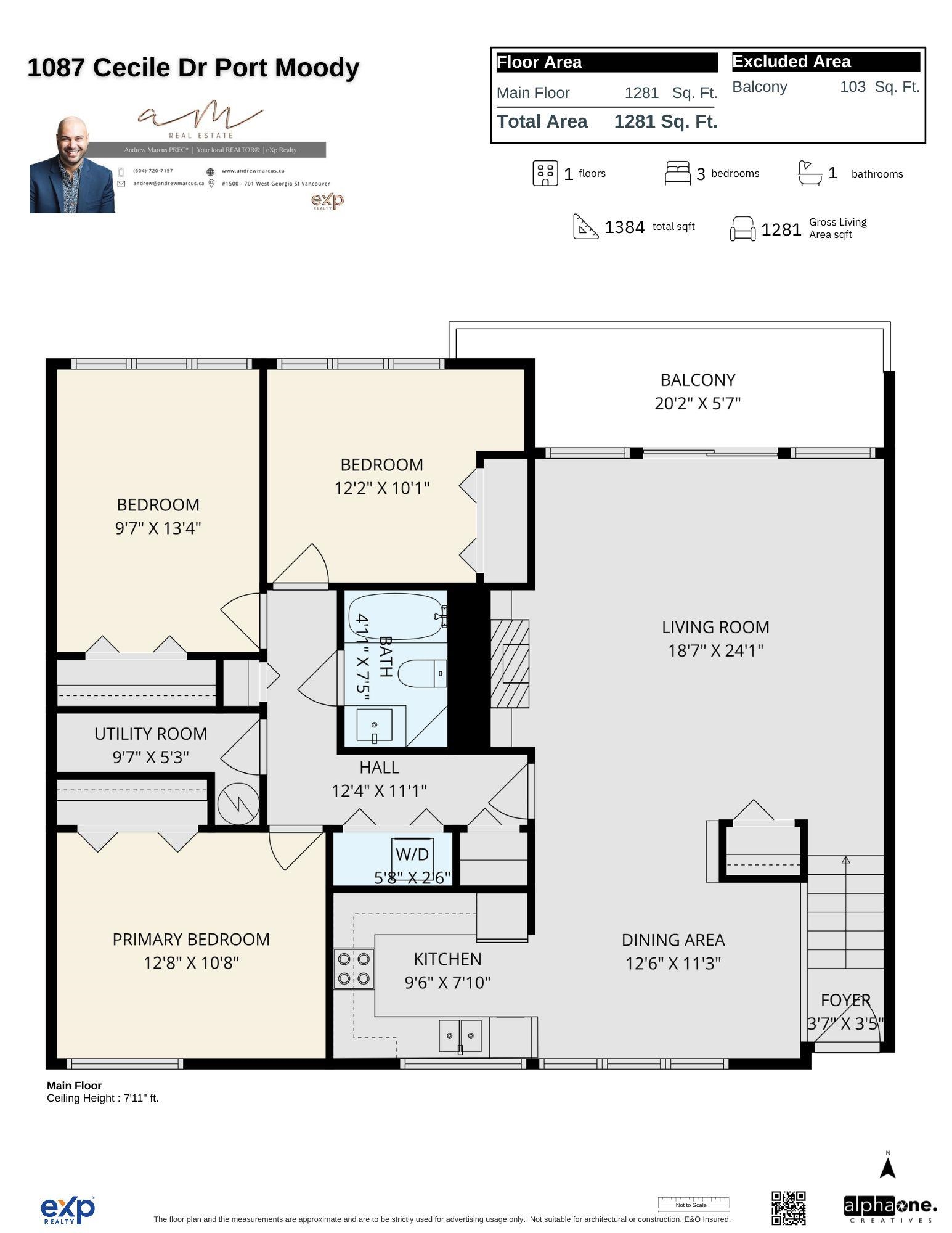 1087 CECILE DRIVE, Port Moody