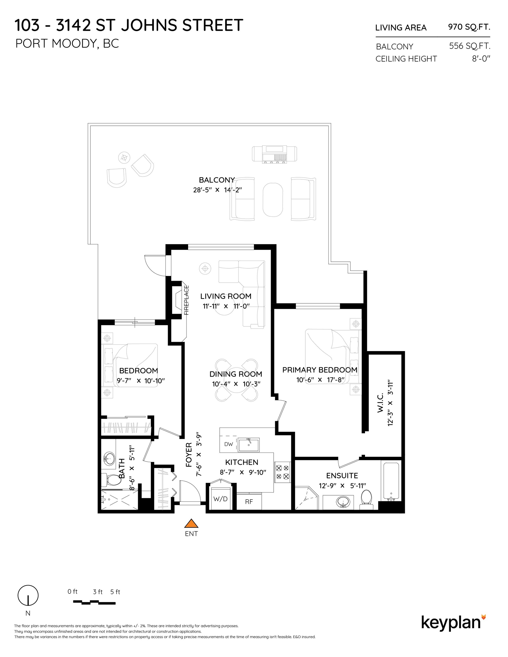103 3142 ST JOHNS STREET, Port Moody Unit: 103