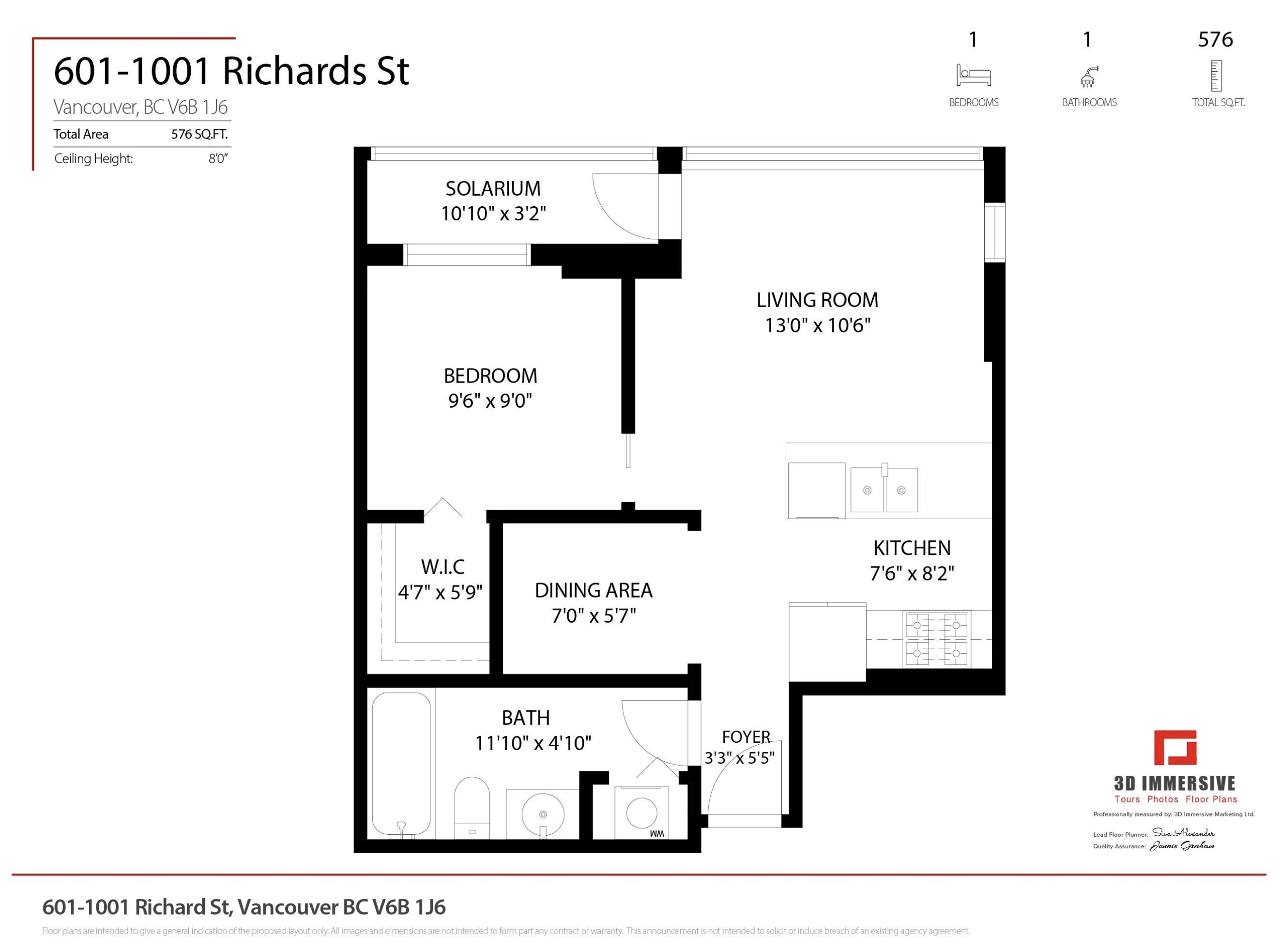 601 1001 RICHARDS STREET, Vancouver Unit: 601