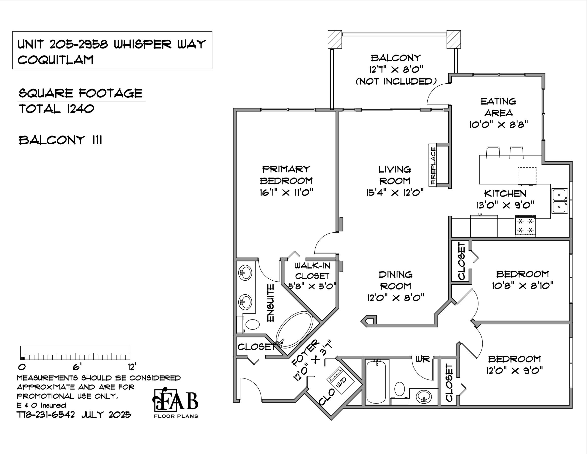 205 2958 WHISPER WAY Unit: 205