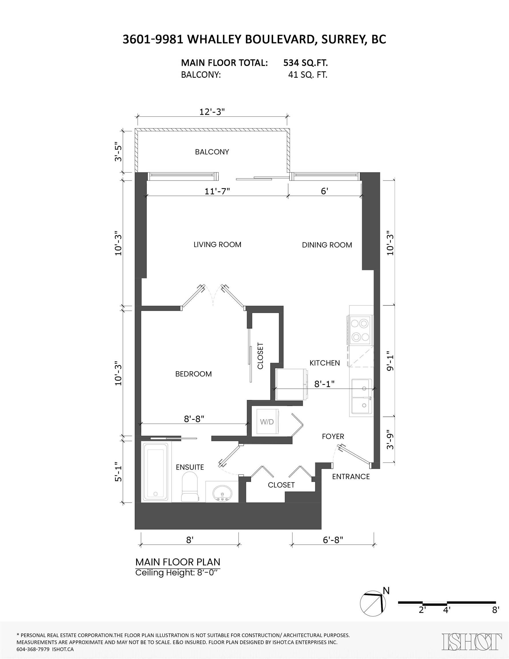 3601 9981 WHALLEY BOULEVARD Unit: 3601