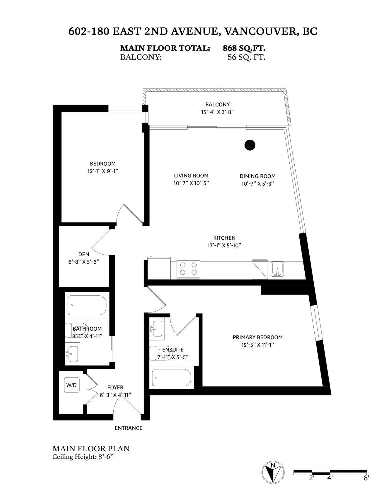 602 180 E 2ND AVENUE Unit: 602