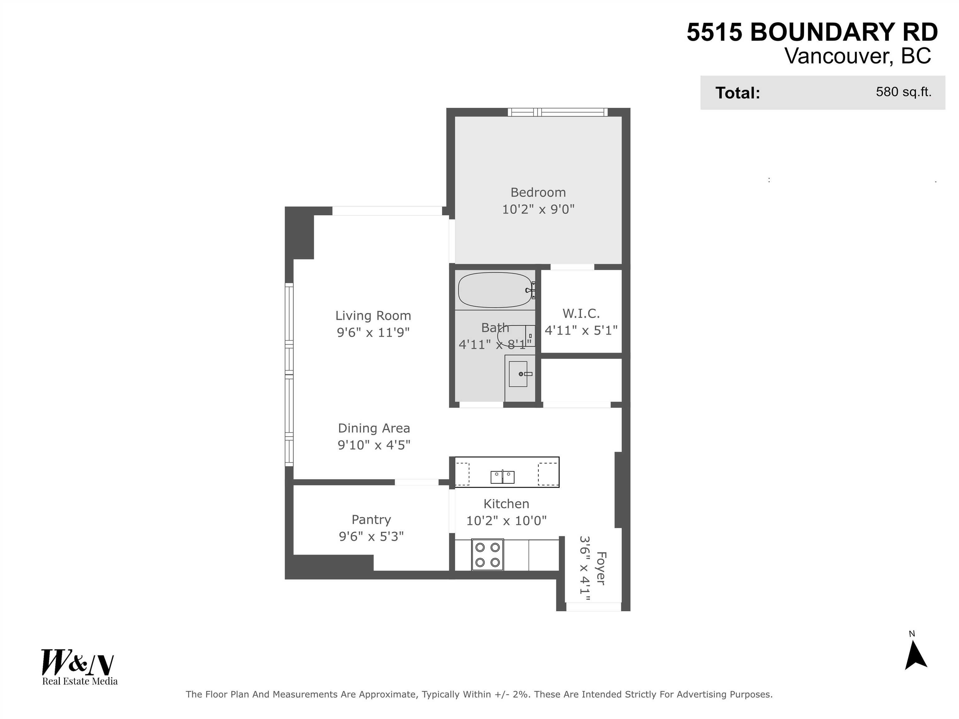 1602 5515 BOUNDARY ROAD Unit: 1602
