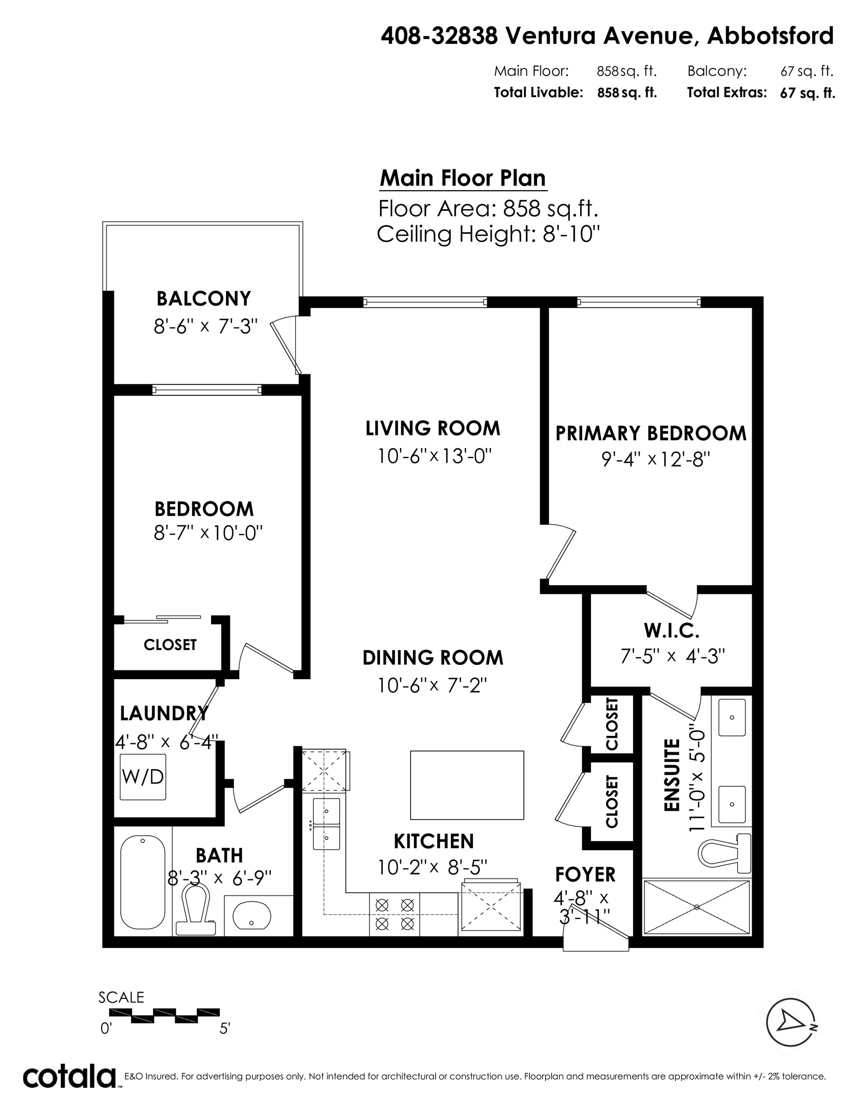 408 32838 VENTURA AVENUE Unit: 408