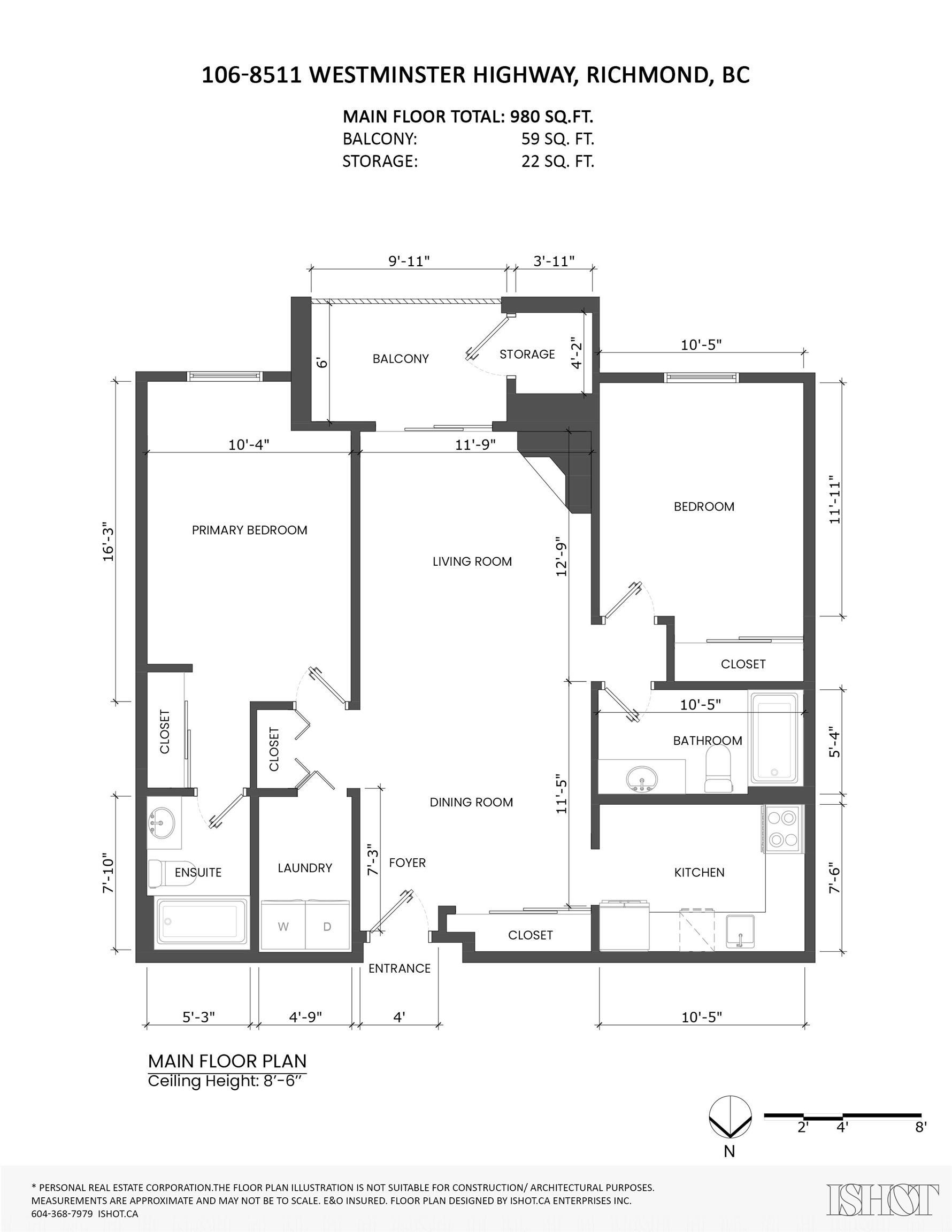 106 8511 WESTMINSTER HIGHWAY Unit: 106