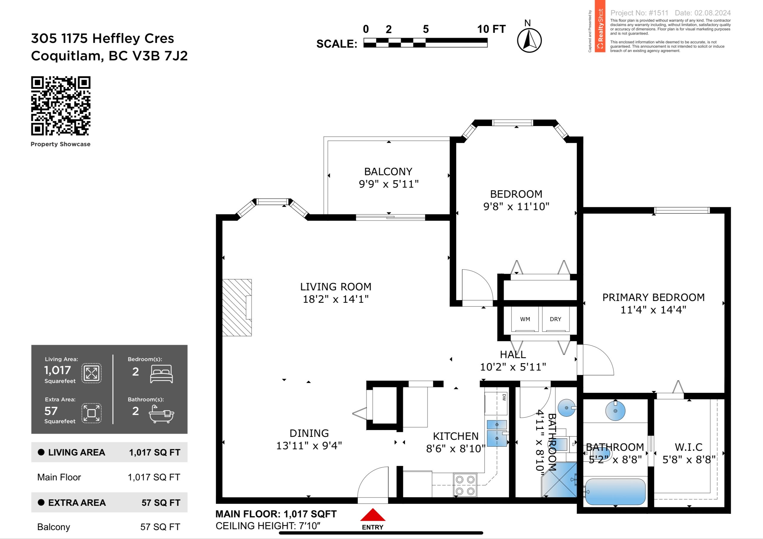 305 1175 HEFFLEY CRESCENT Unit: 305