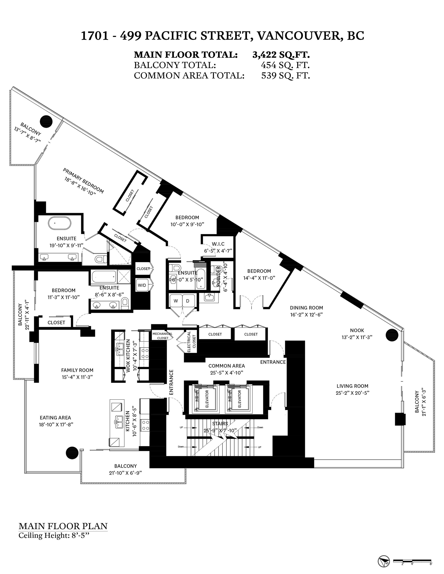 1701 499 PACIFIC STREET Unit: 1701