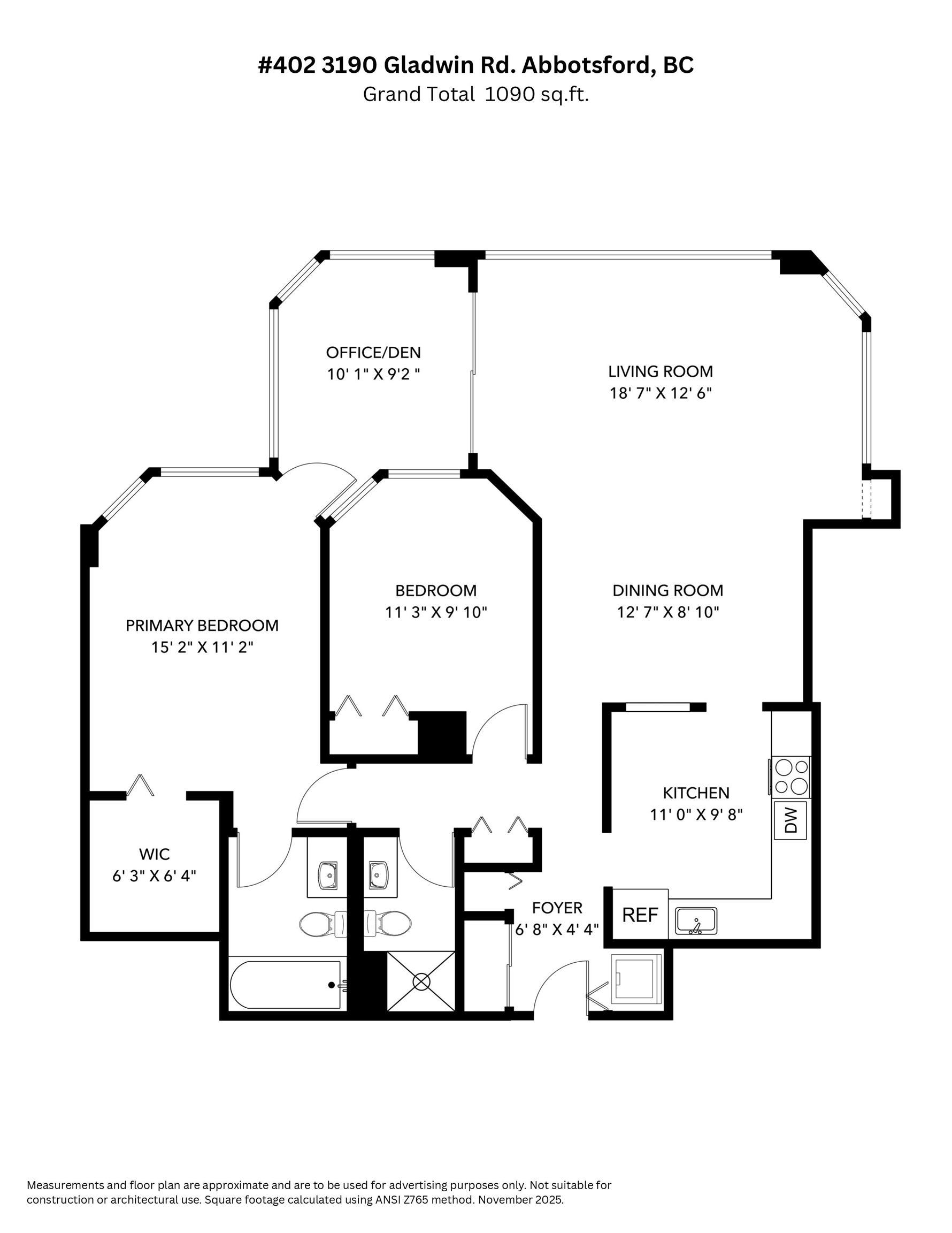 402 3190 GLADWIN ROAD Unit: 402