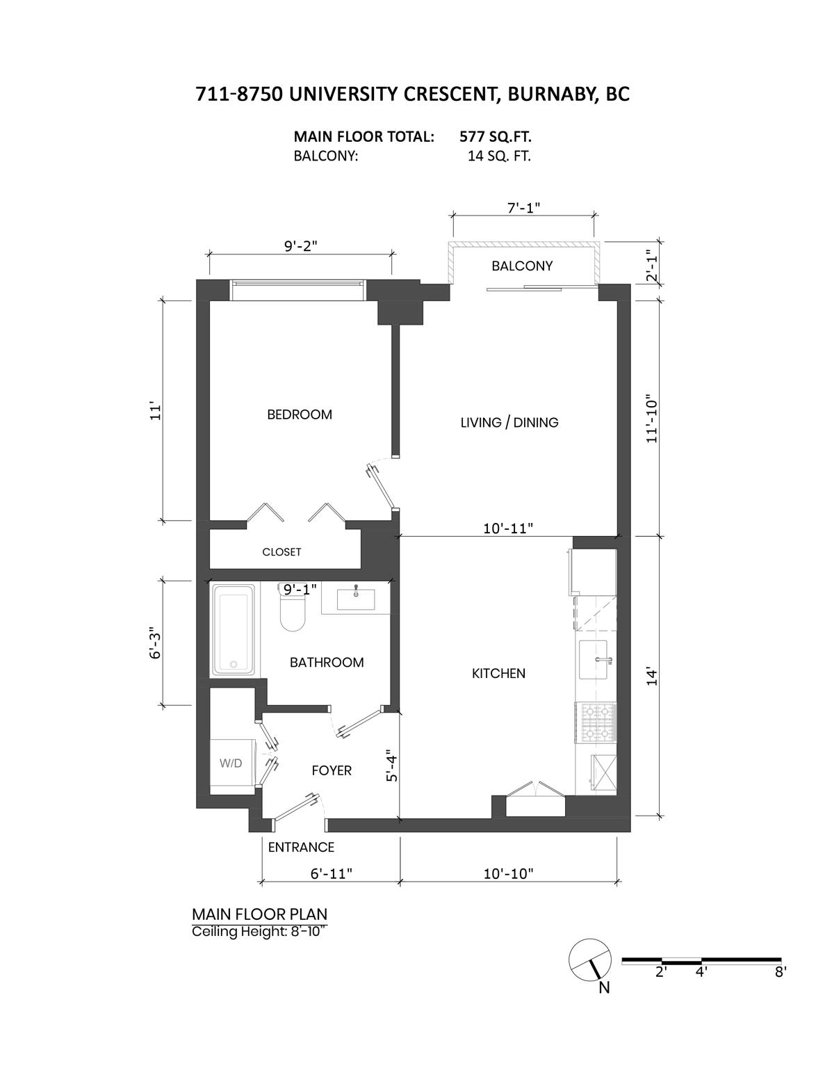 711 8750 UNIVERSITY CRESCENT Unit: 711