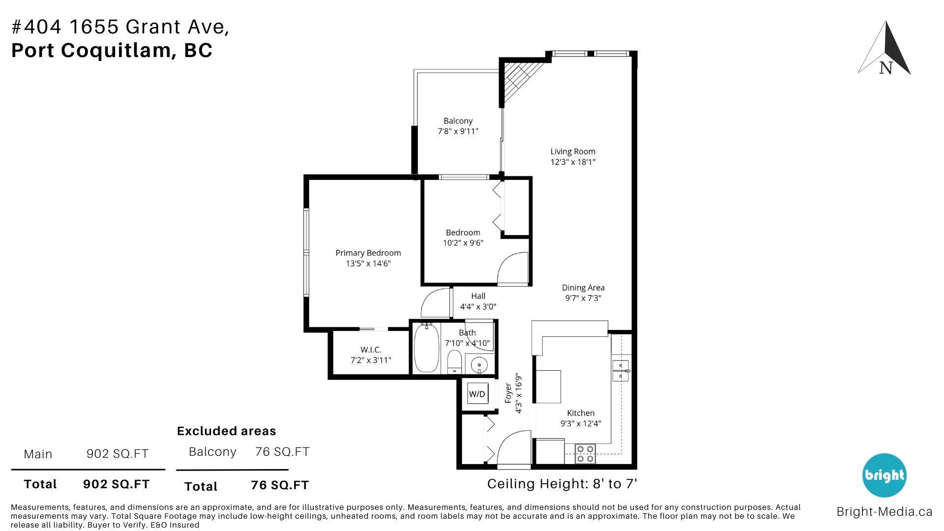 404 1655 GRANT AVENUE Unit: 404