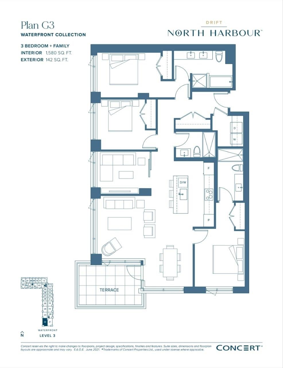 322 755 HARBOURSIDE DRIVE Unit: 322