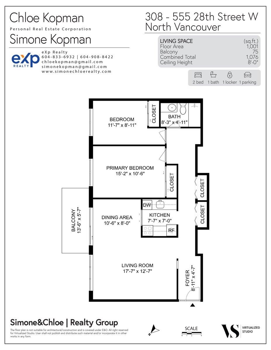 308 555 W 28TH STREET Unit: 308