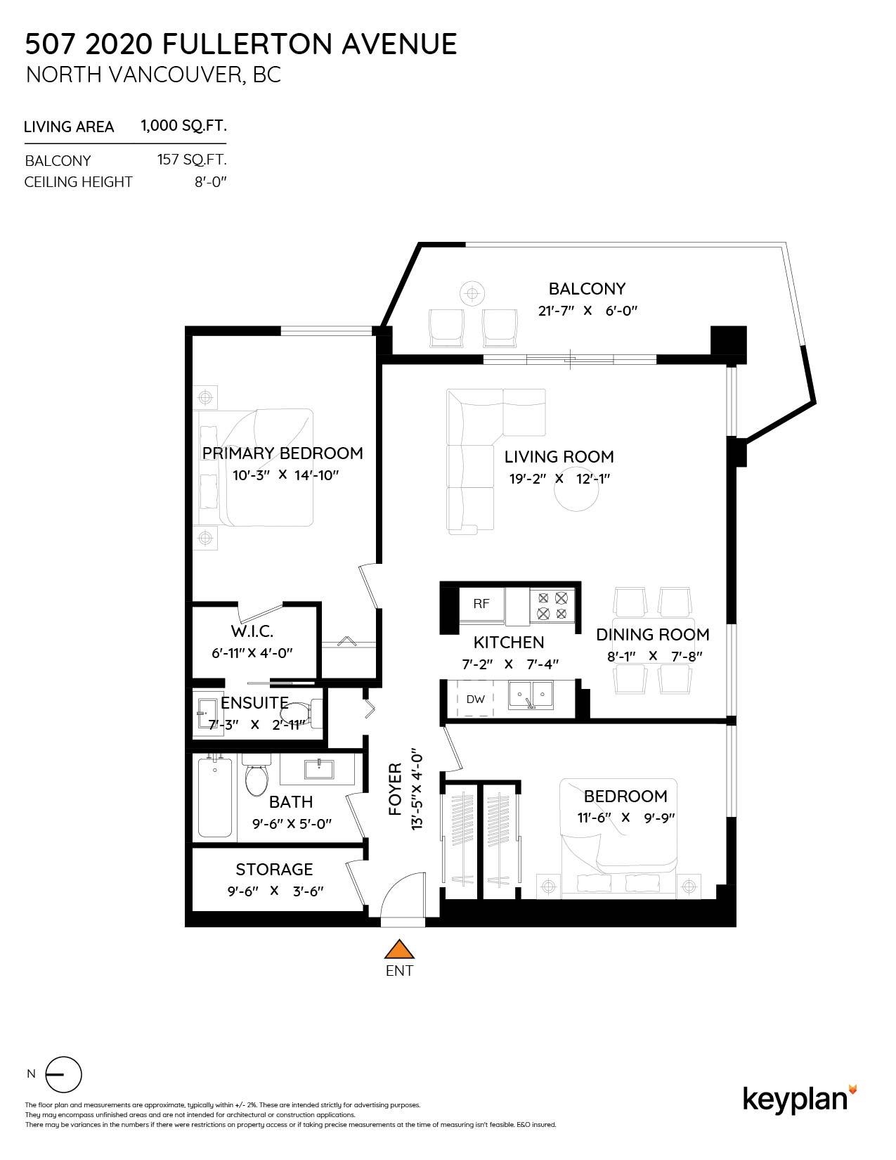 507 2020 FULLERTON AVENUE Unit: 507