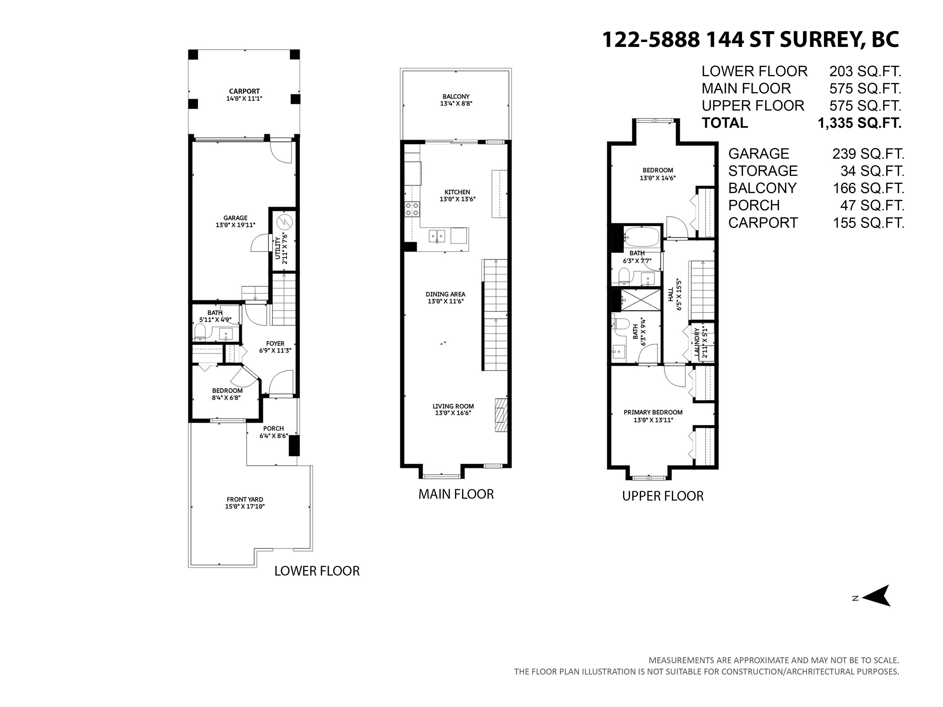 122 5888 144 STREET Unit: 122