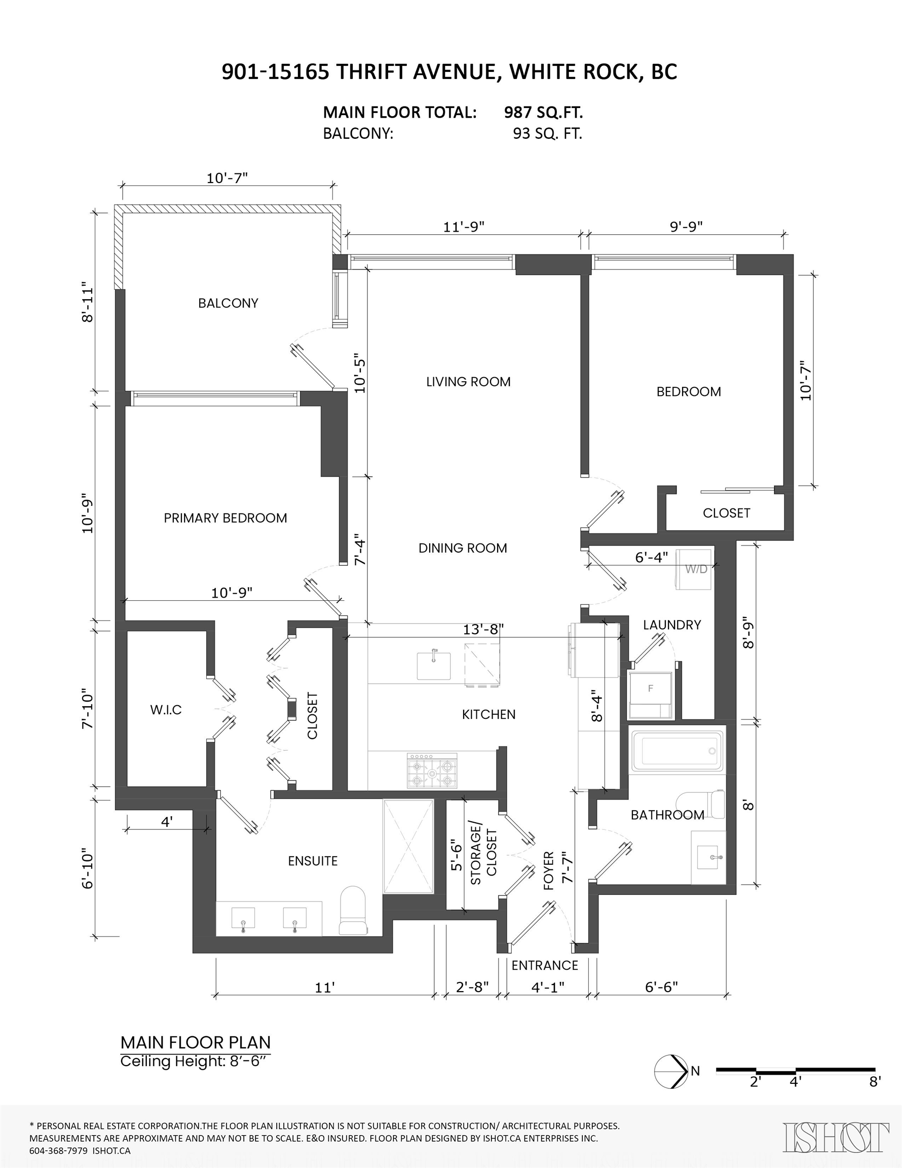 901 15165 THRIFT AVENUE Unit: 901