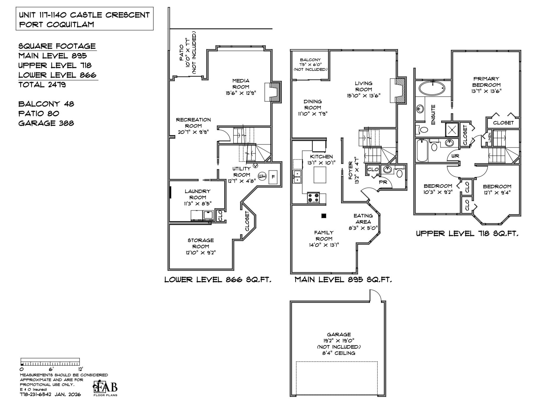 117 1140 CASTLE CRESCENT Unit: 117