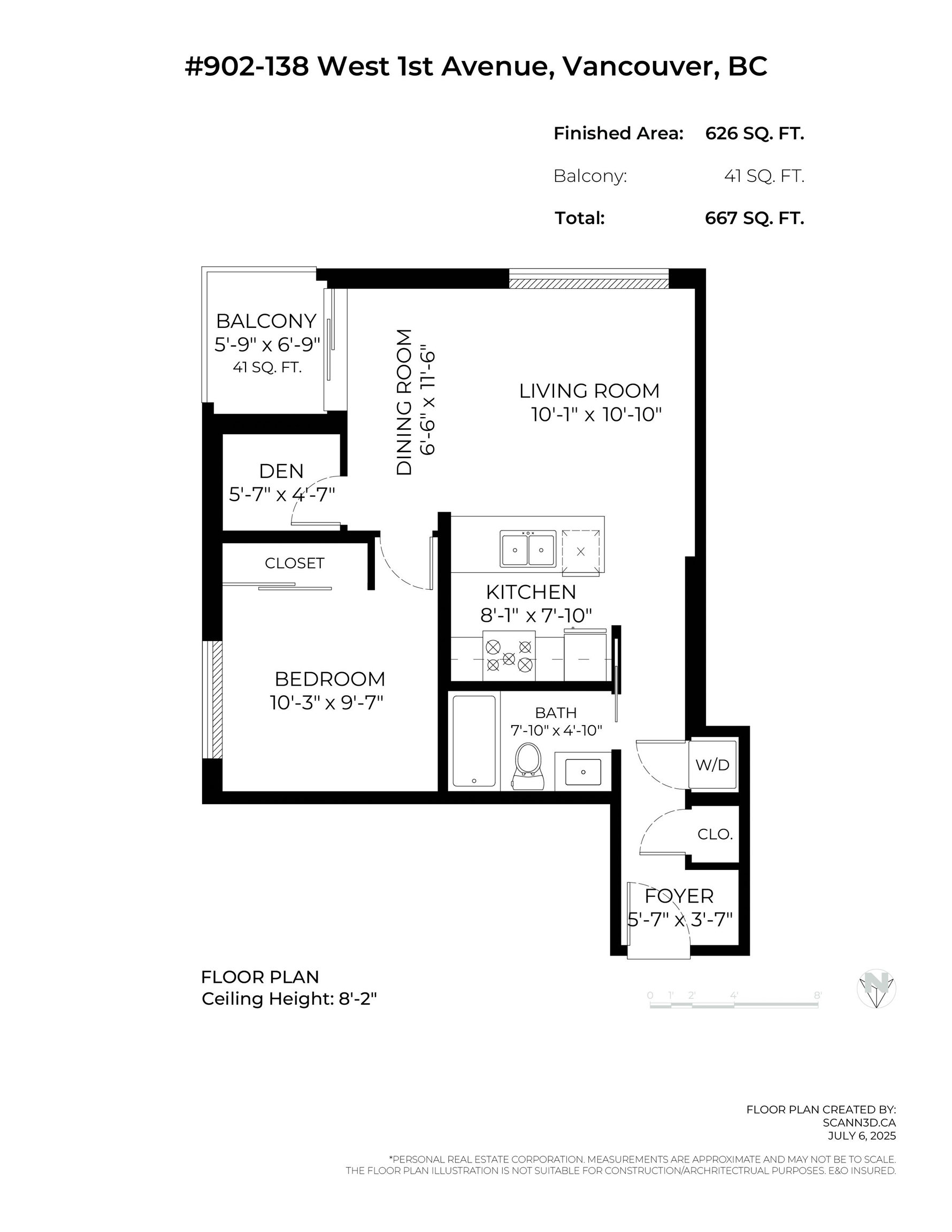 902 138 W 1ST AVENUE Unit: 902