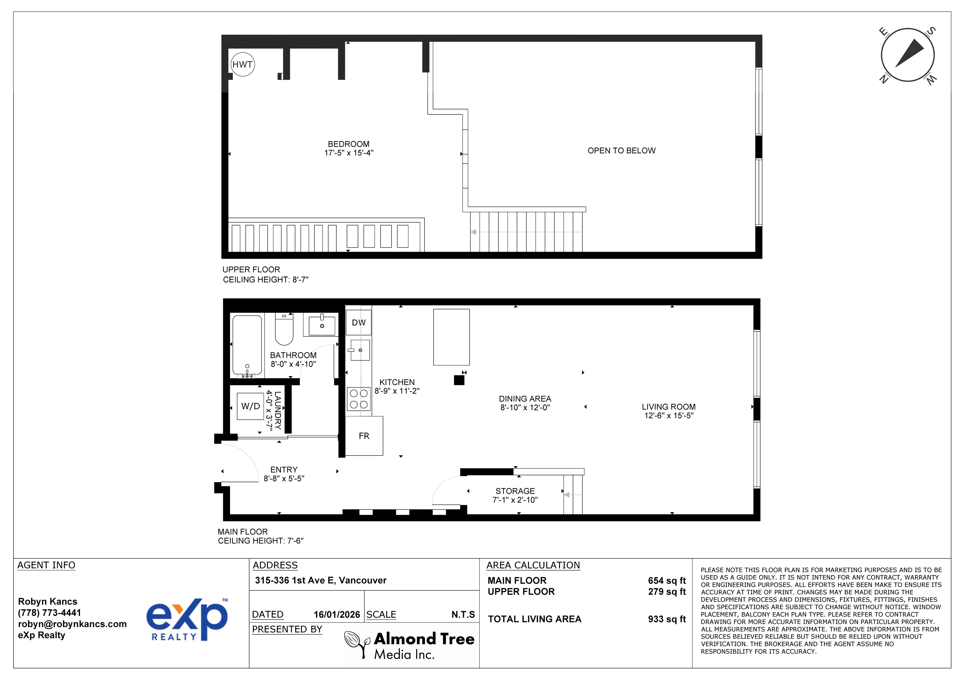 315 336 E 1ST AVENUE Unit: 315