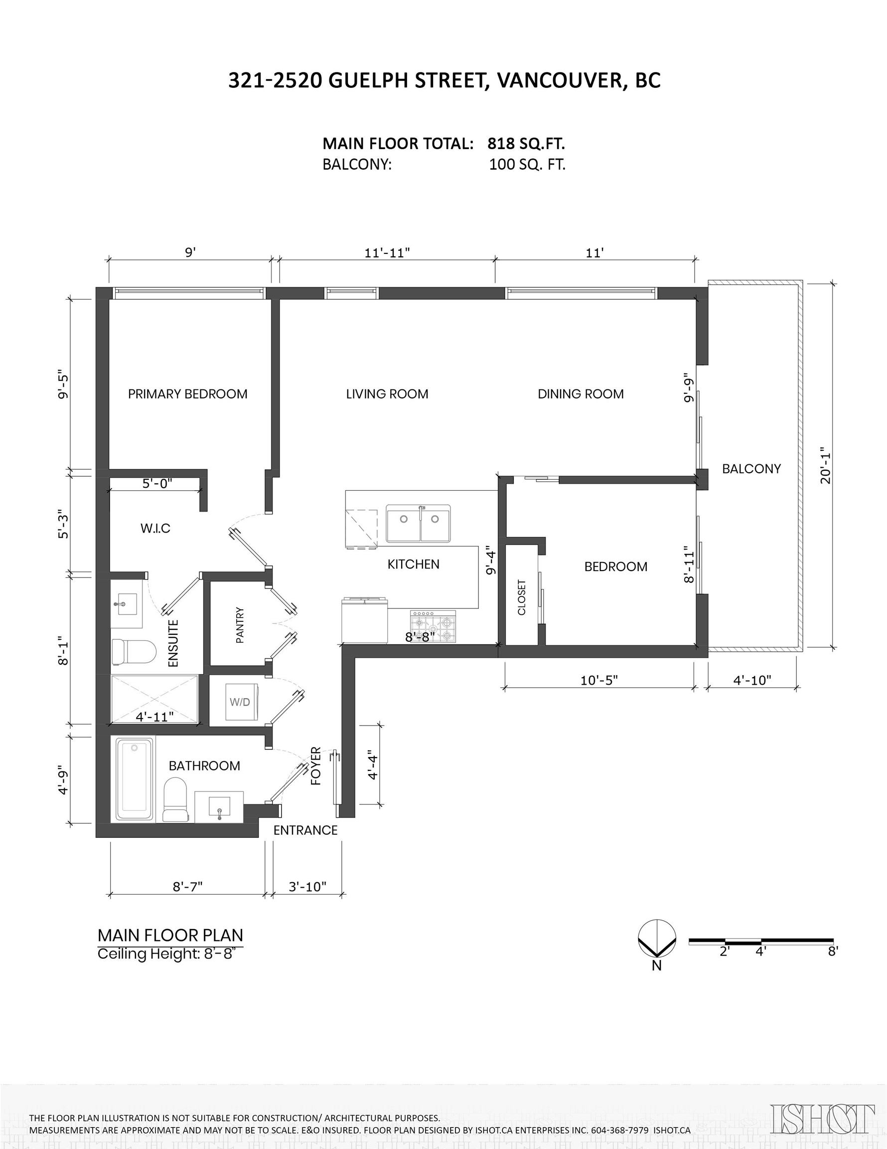 321 2520 GUELPH STREET Unit: 321