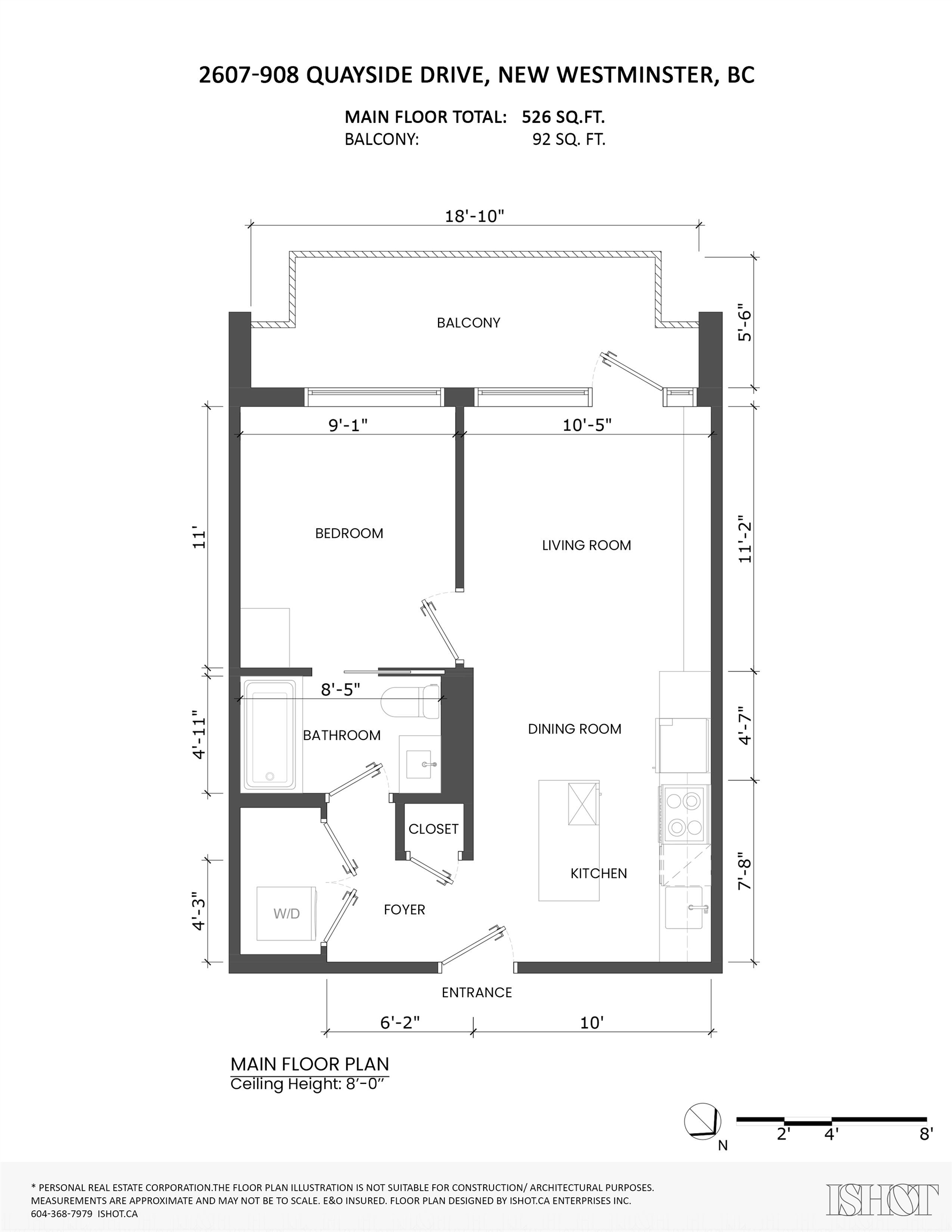 2607 908 QUAYSIDE DRIVE Unit: 2607