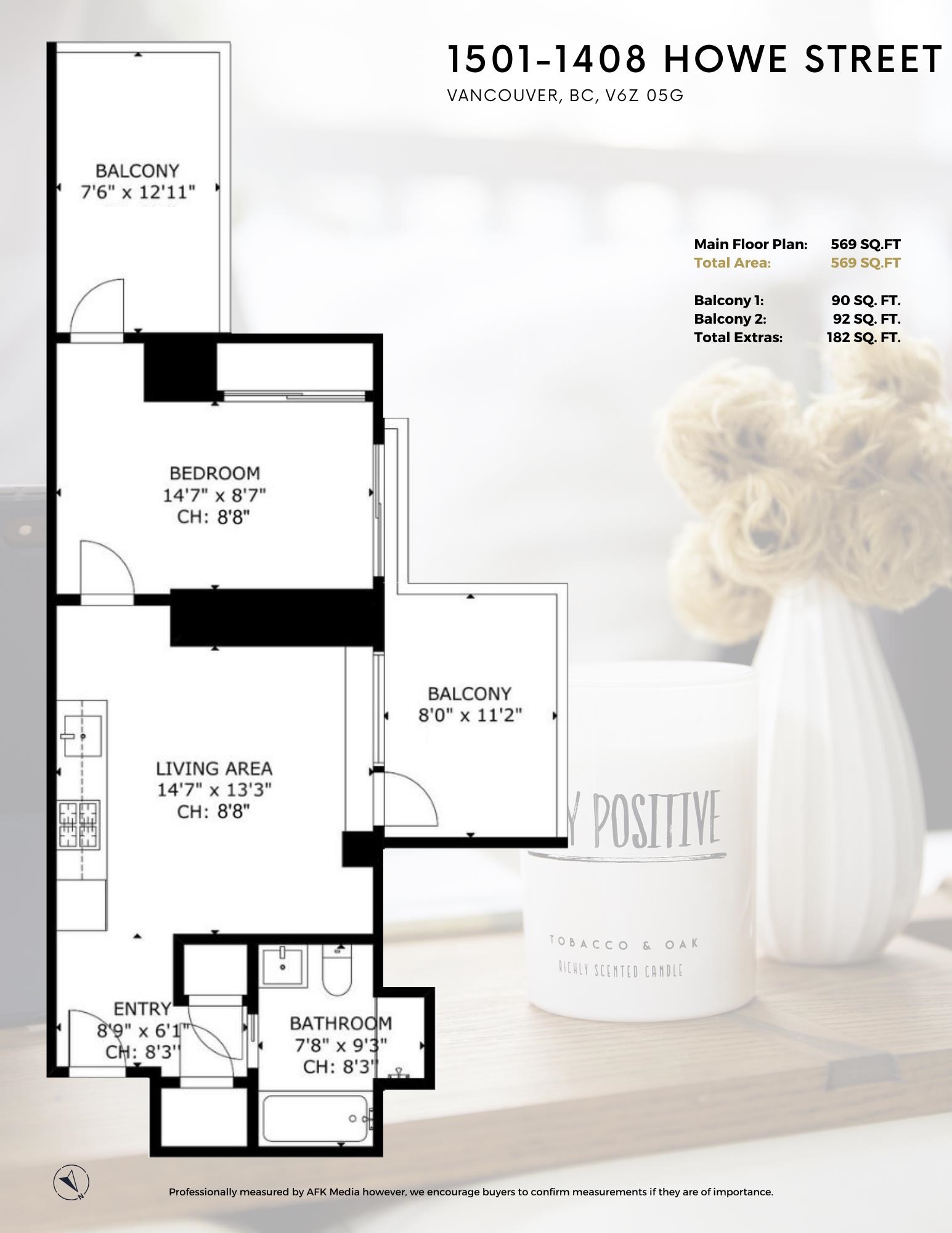 1501 1480 HOWE STREET Unit: 1501