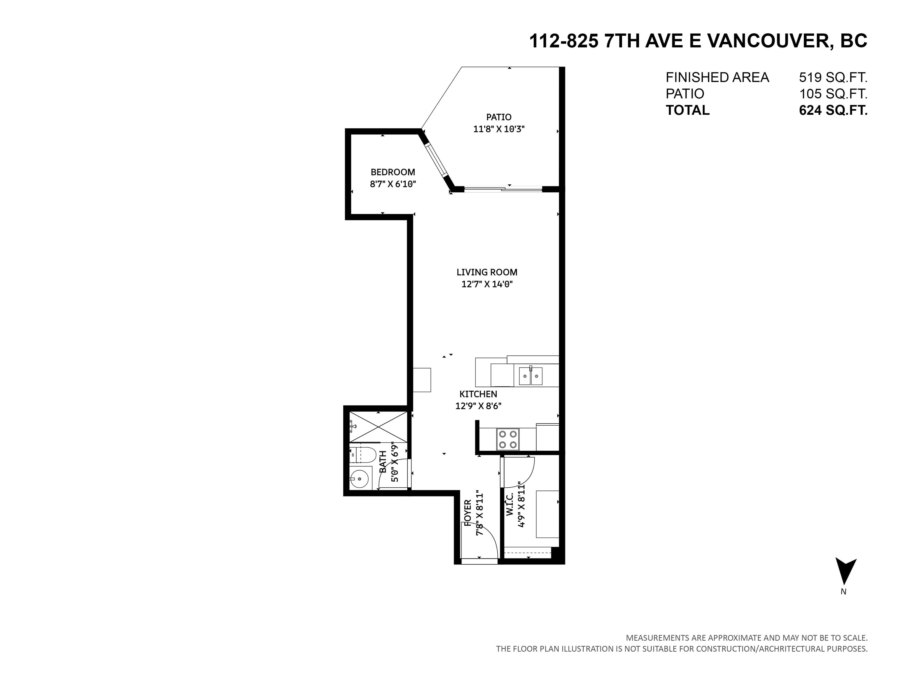 112 825 E 7TH AVENUE Unit: 112