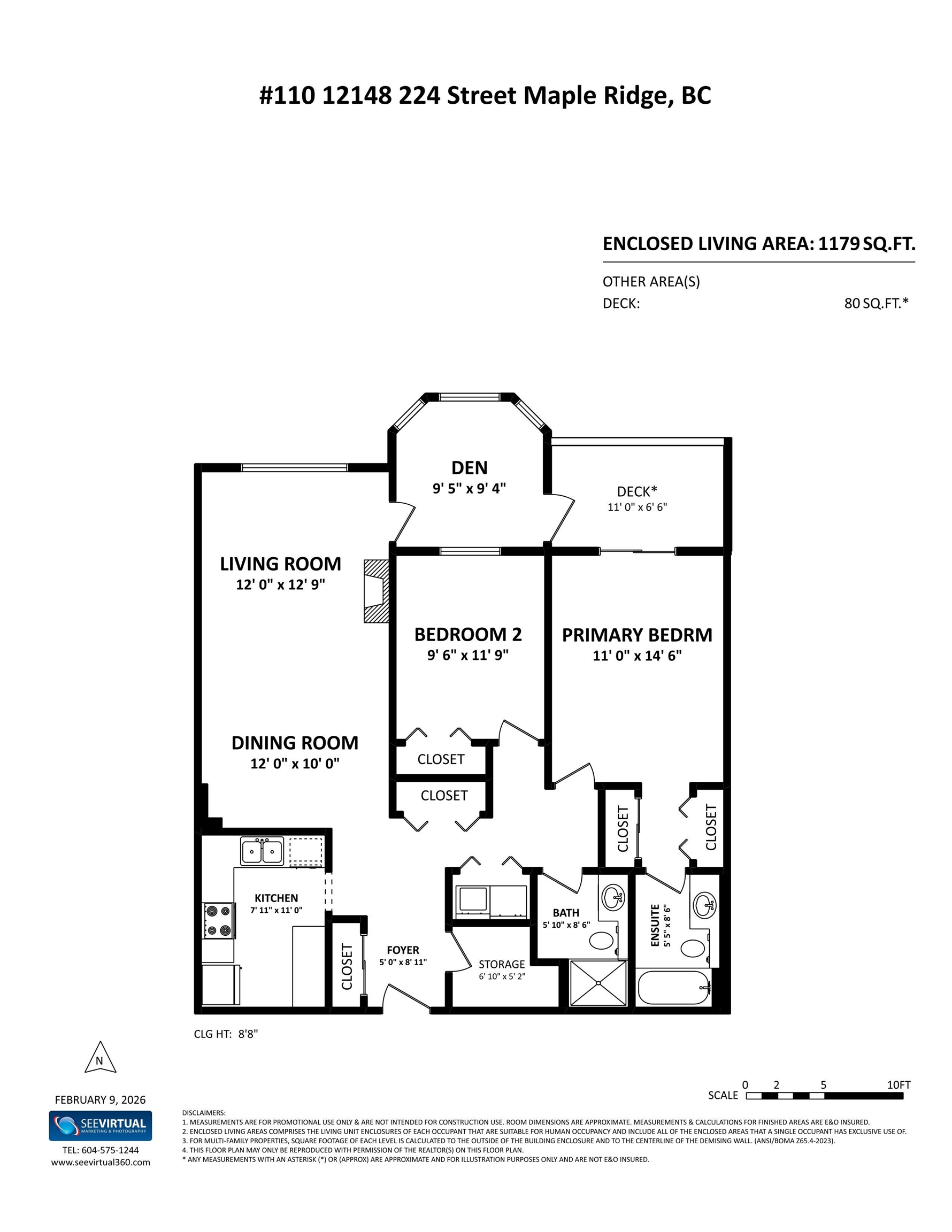 110 12148 224 STREET Unit: 110